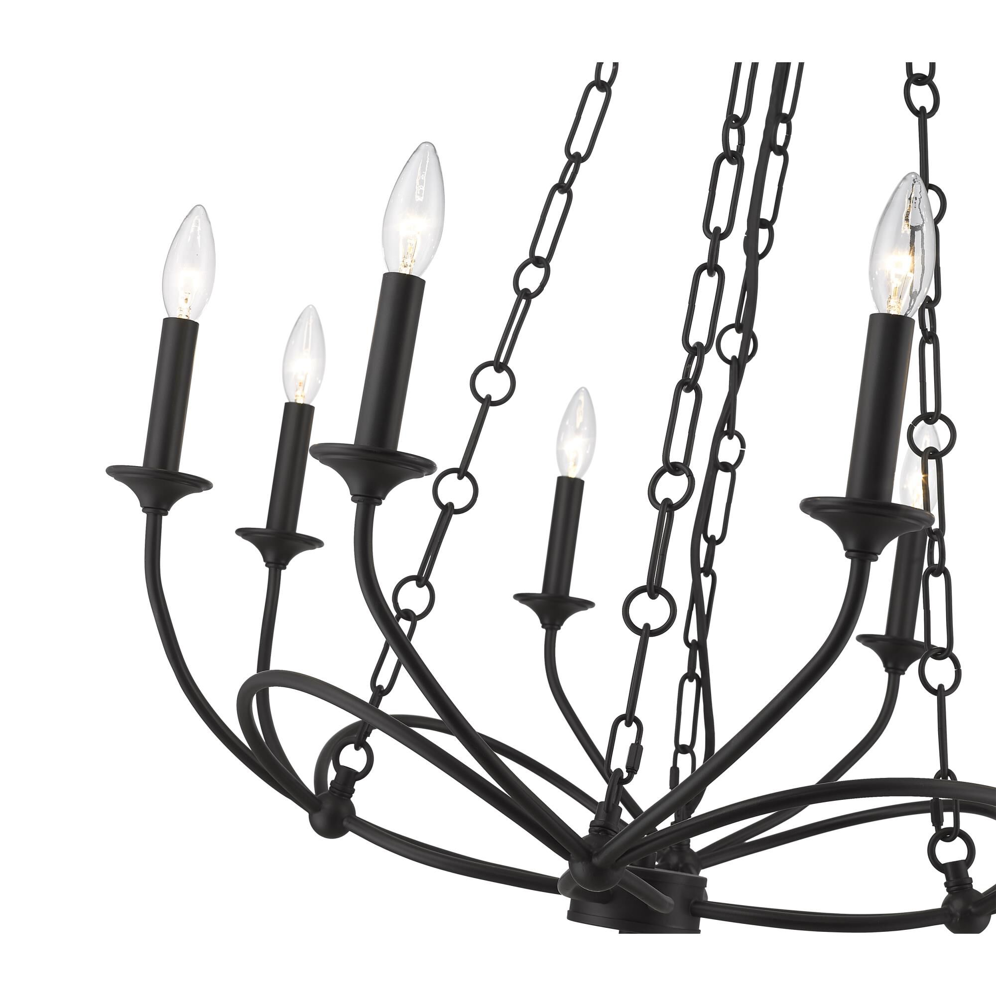 Arabella 28 Inch 8 Light Chandelier by Z-Lite