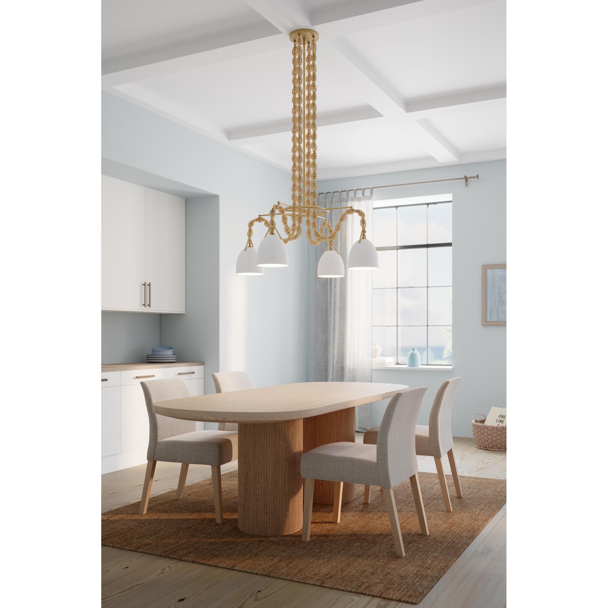 Cordn Large Pendant by Minka Lavery