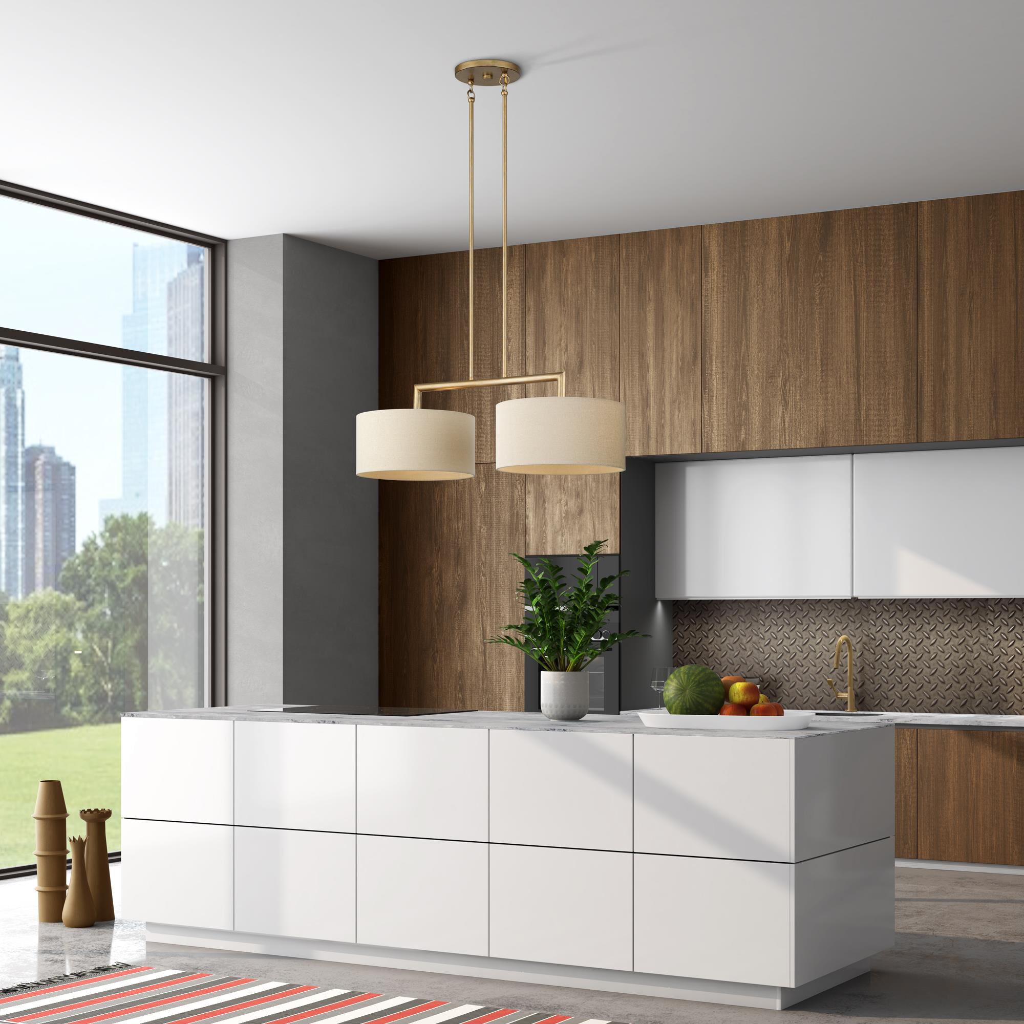 Bellingham 35 Inch Linear Suspension Light by Livex Lighting