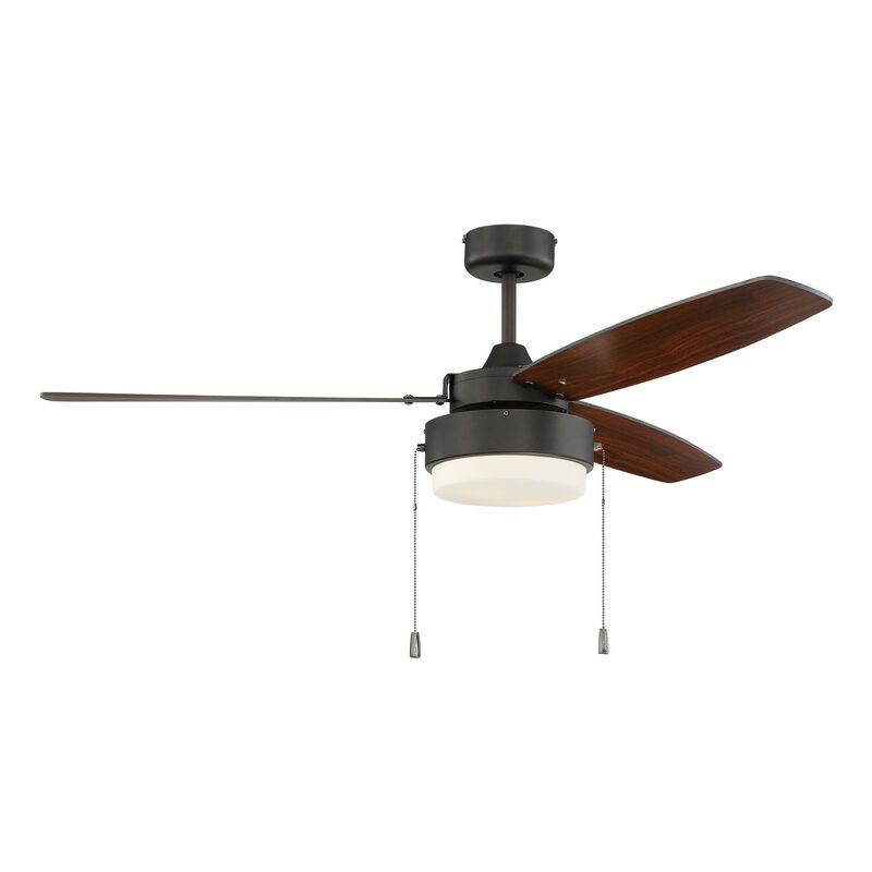 Intrepid 52 Inch Ceiling Fan with Light Kit by Craftmade