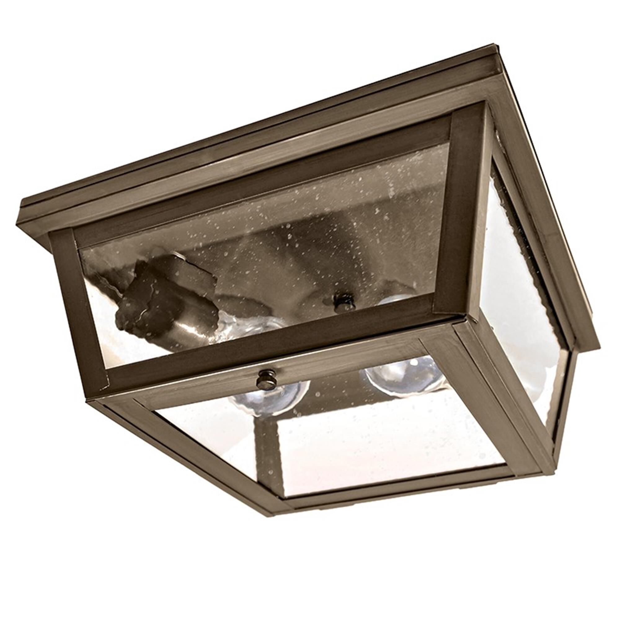 Williams 11 Inch 2 Light Outdoor Flush Mount,