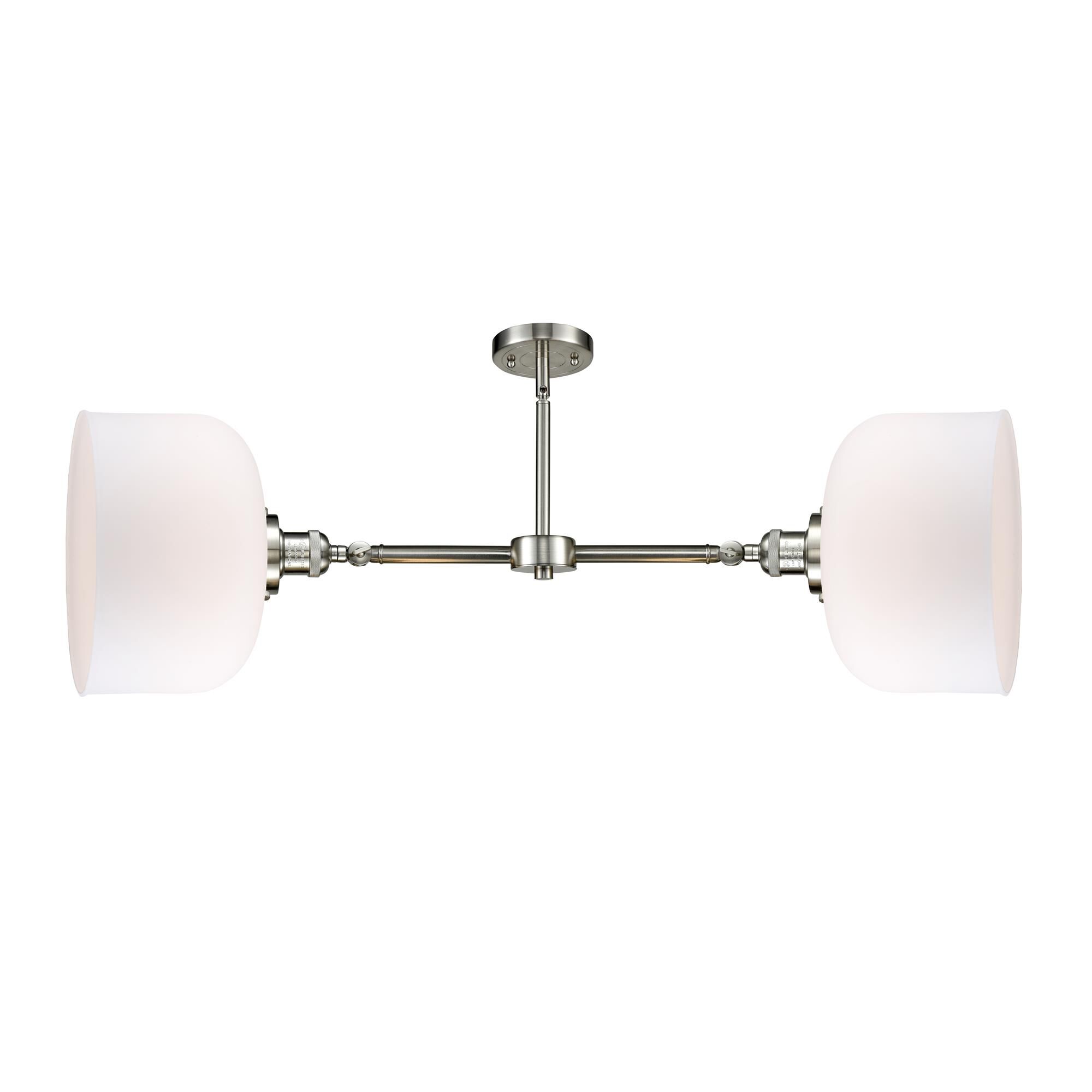 Shown in Brushed Satin Nickel finish and Silver Plated Mercury glass