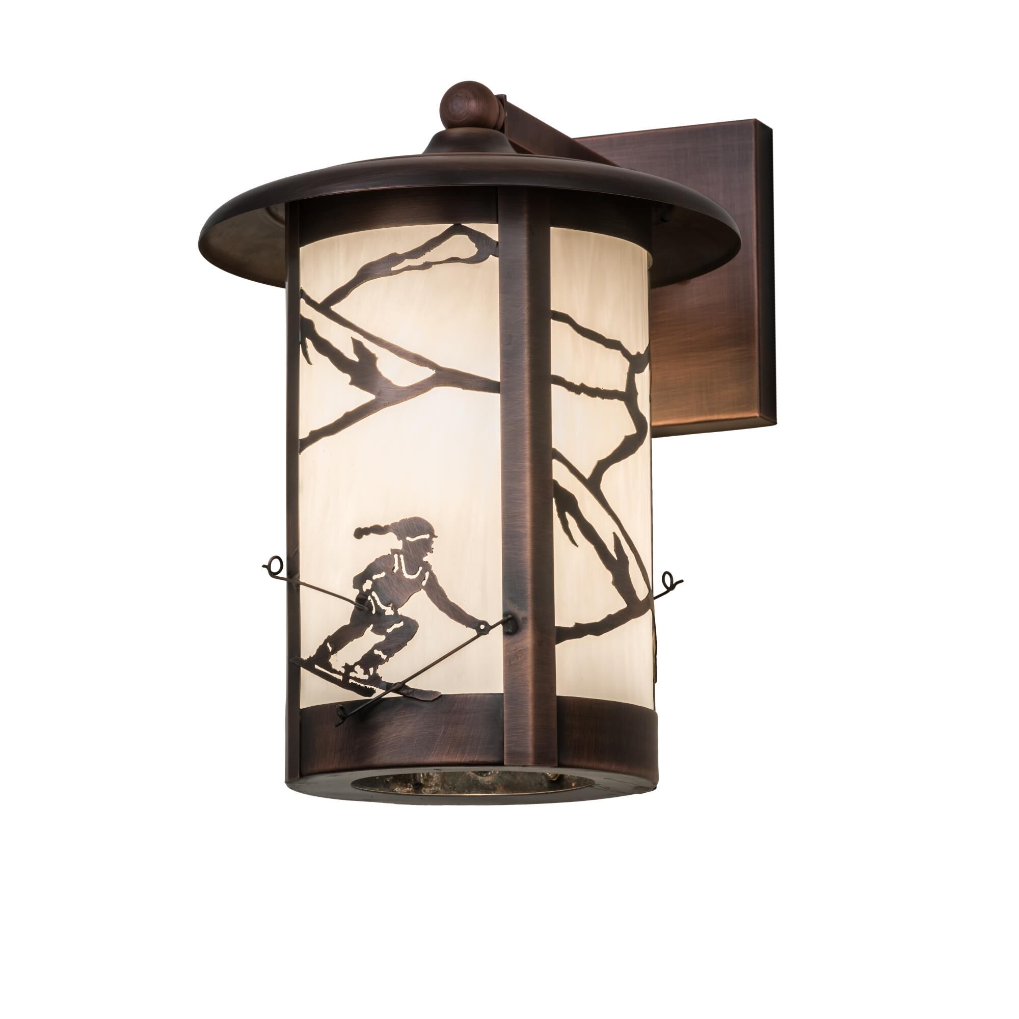 Shown in Antique Copper Finish finish