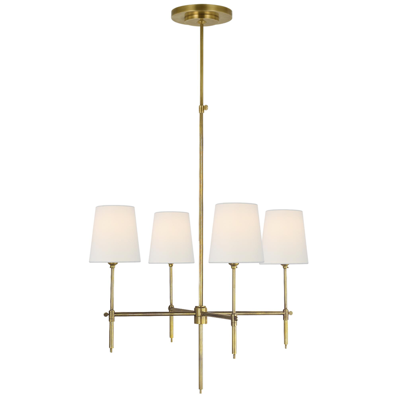Thomas O'Brien Bryant 26 Inch 4 Light Chandelier by Visual Comfort Signature Collection