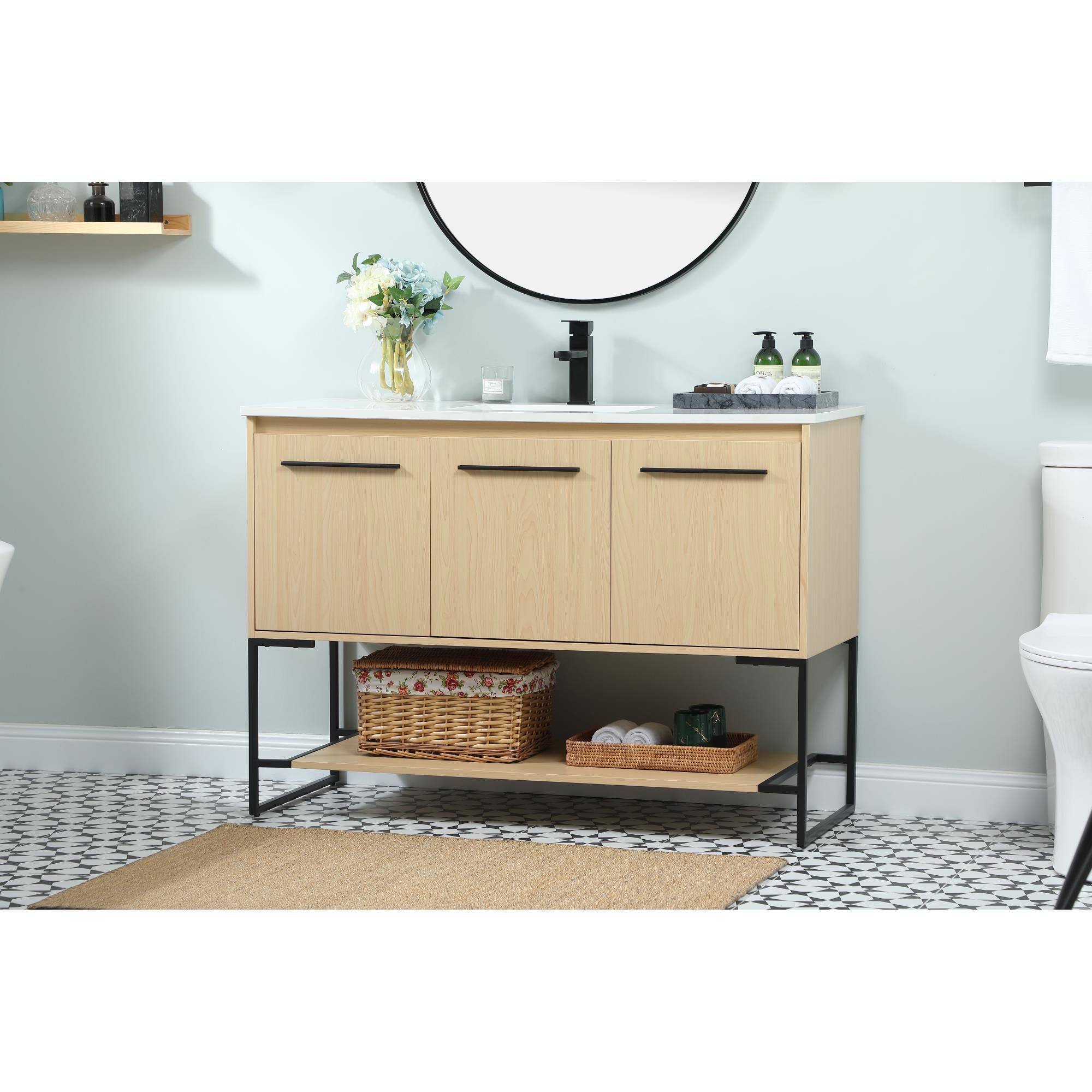 Shown in Maple finish