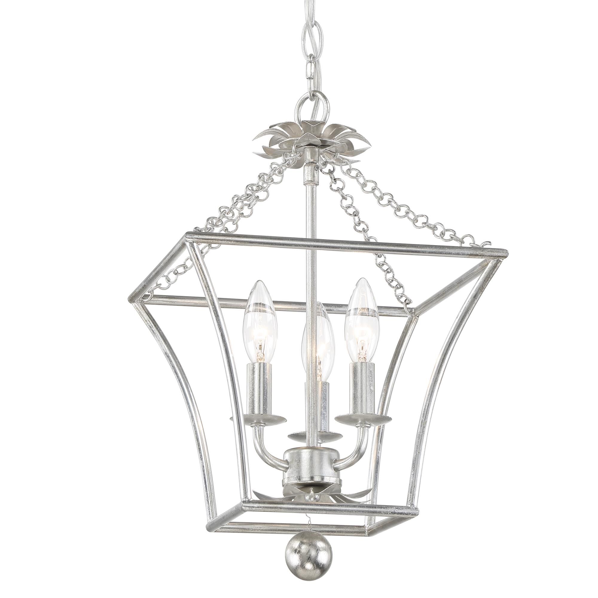 Shown in Antique Silver finish