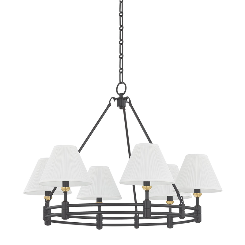 Mark D. Sikes Howard Medium Chandelier by Hudson Valley Lighting