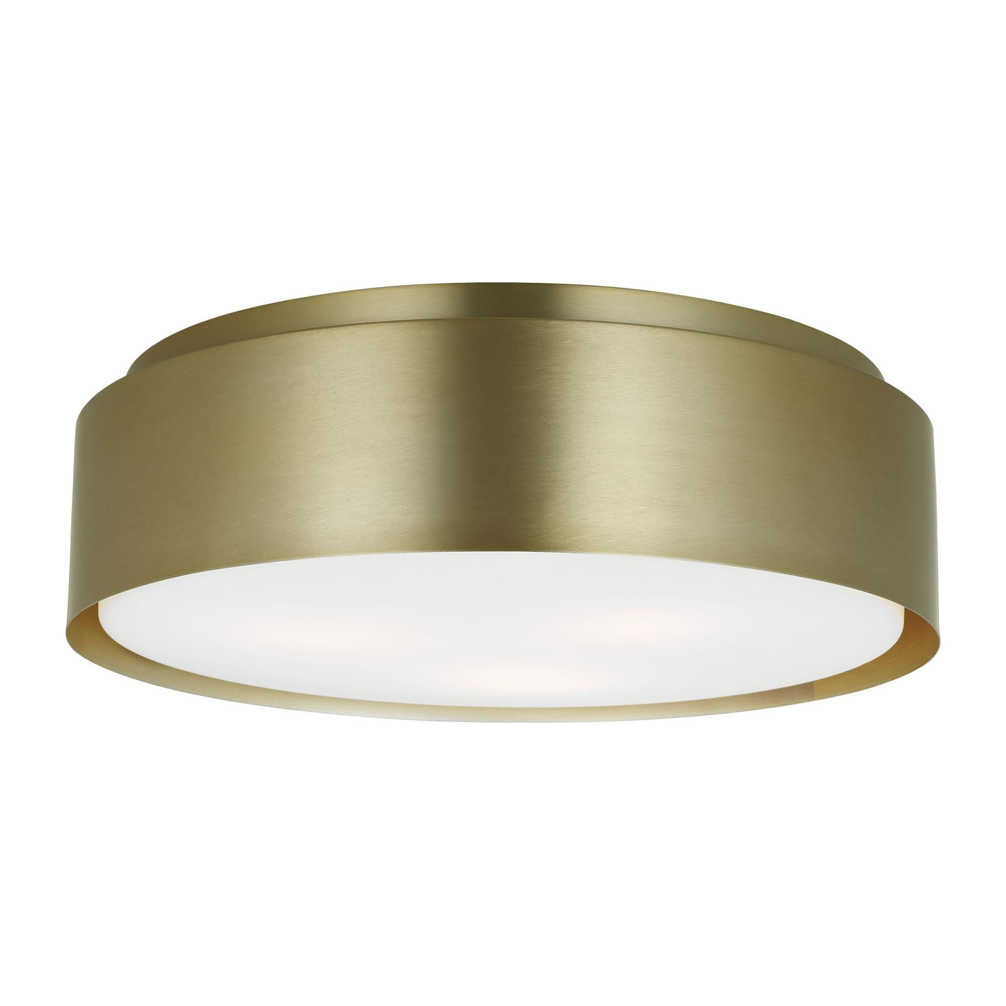 Shown in Satin Brass finish and Satin Brass shade