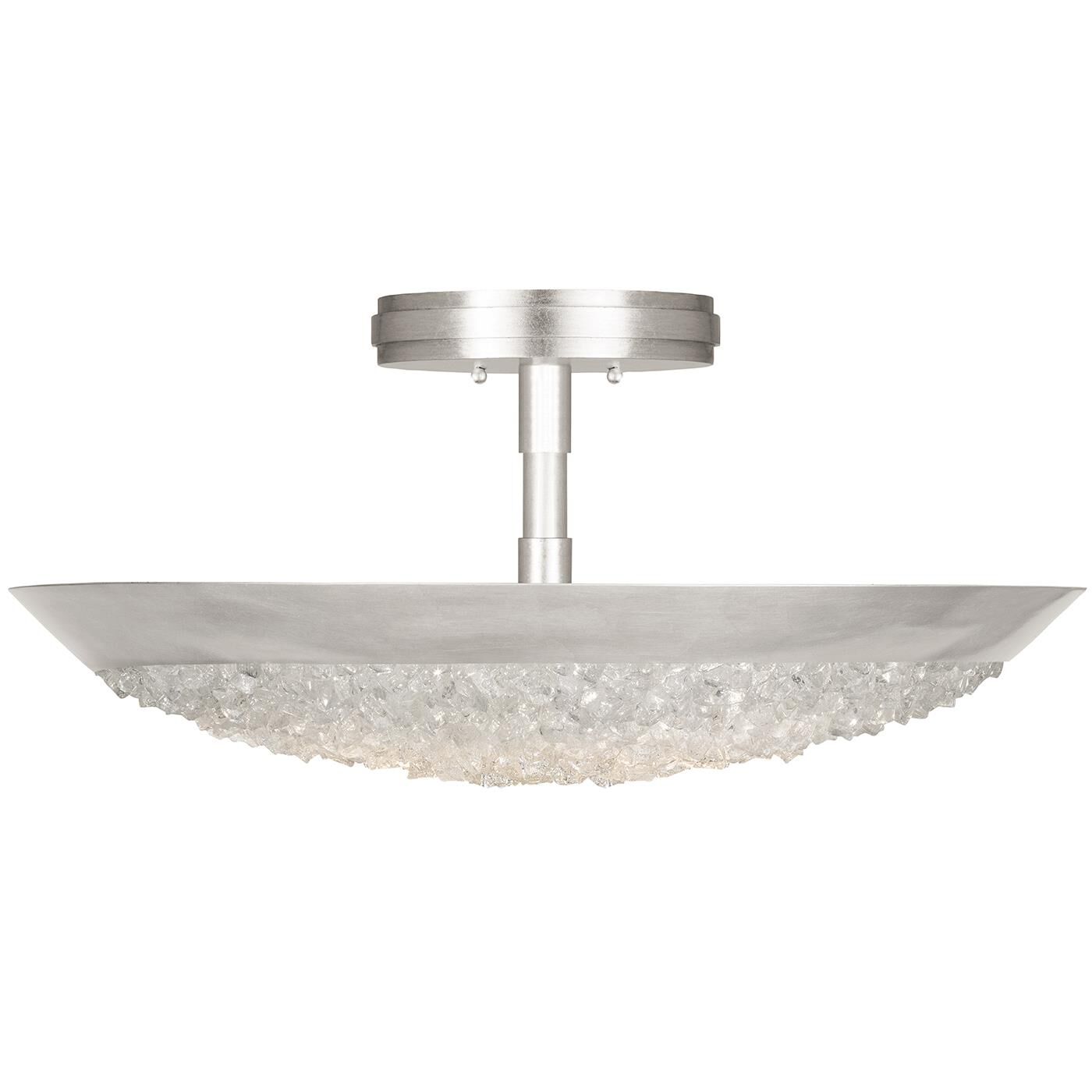 Arctic Halo Semi Flush Mount by Fine Art Handcrafted Lighting
