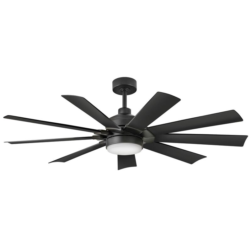 Turbine 60 Inch Ceiling Fan with Light Kit by Hinkley