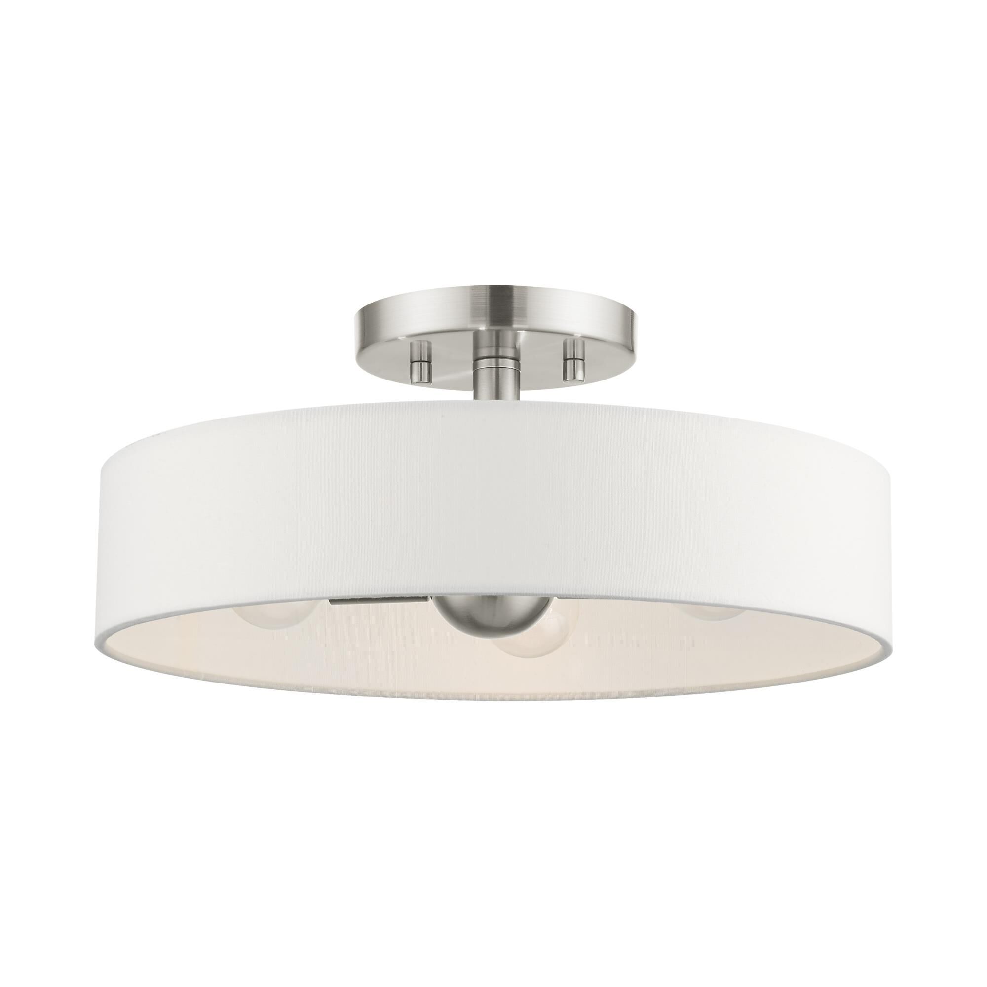 Venlo 14 Inch 4 Light Semi Flush Mount by Livex Lighting