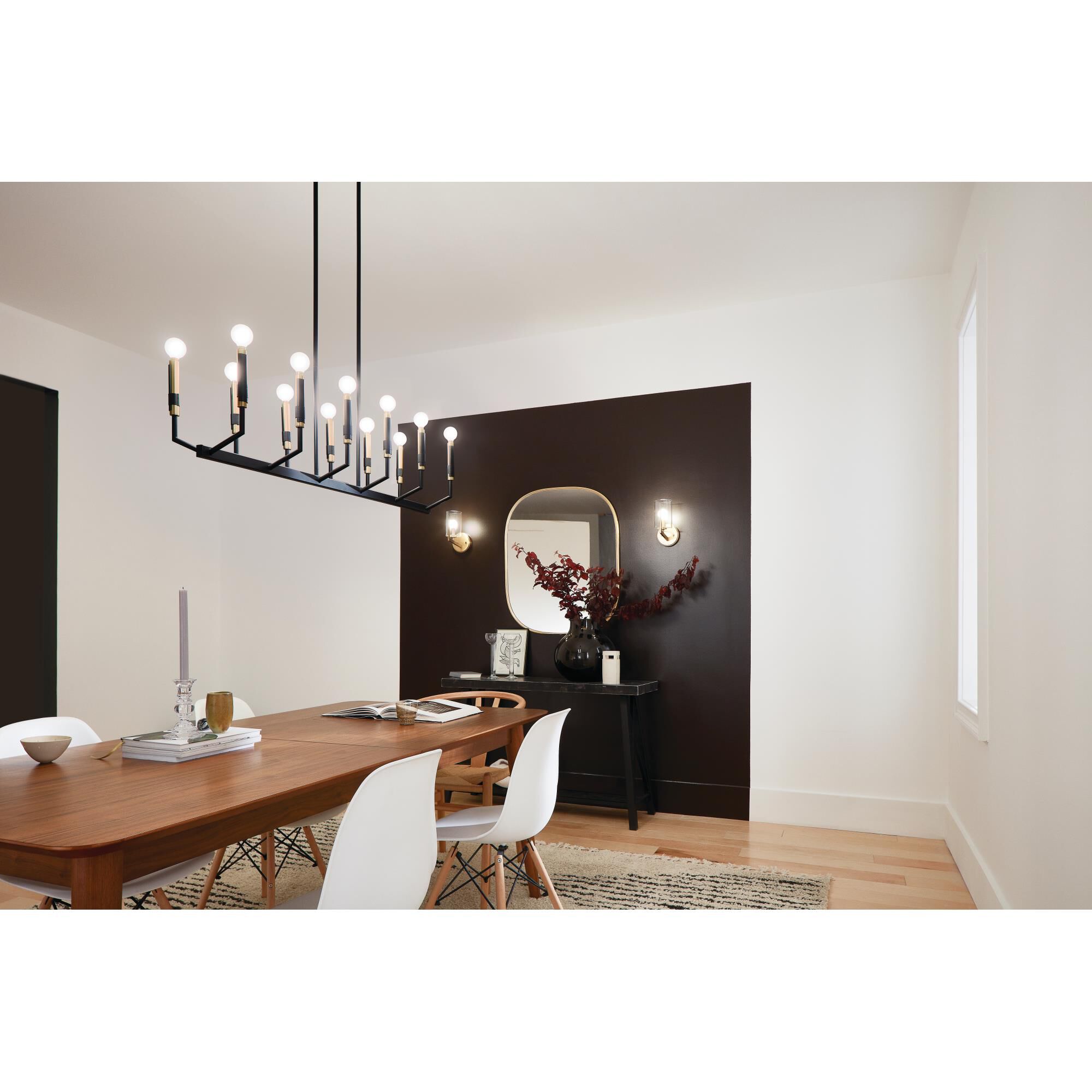 Shown in Black finish