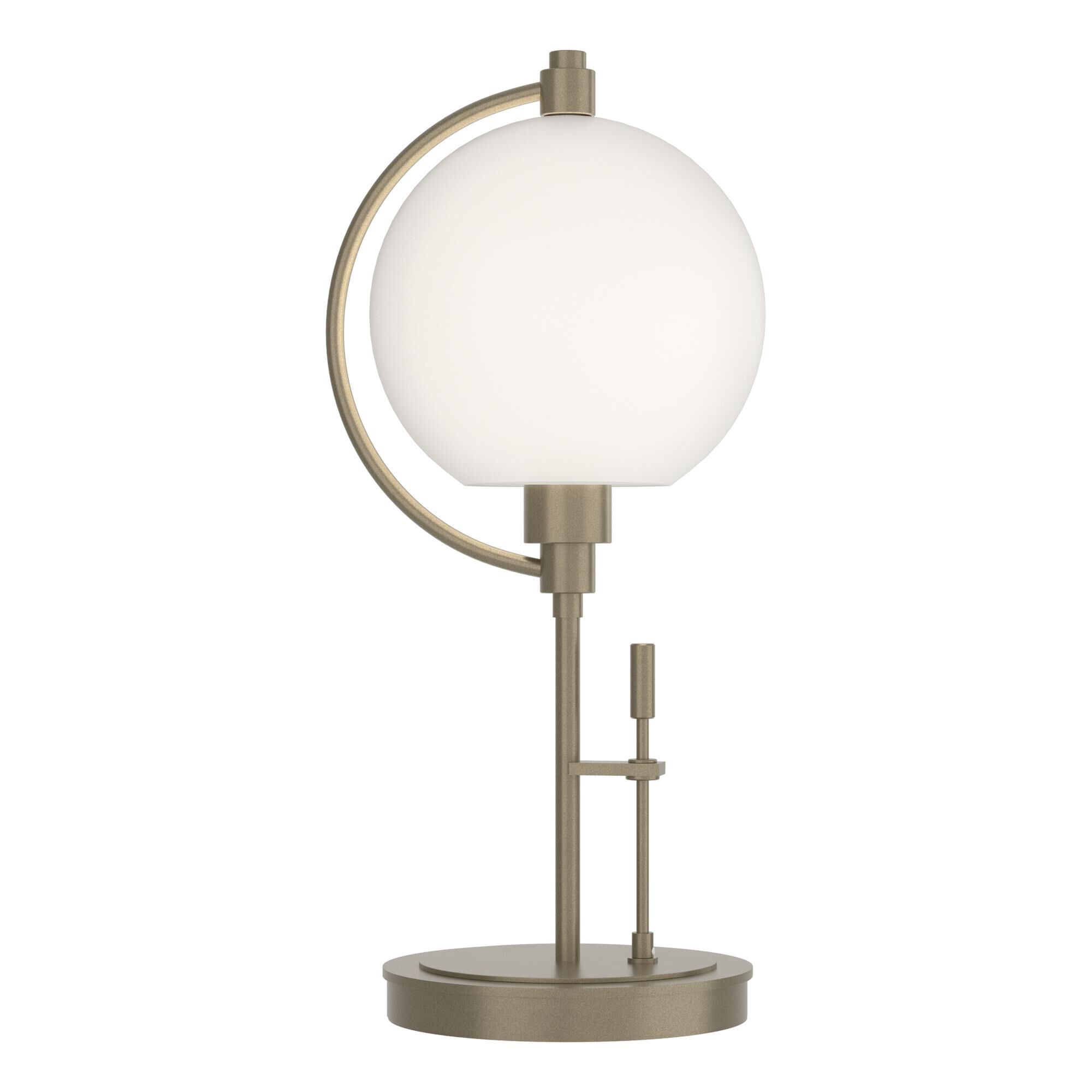 Shown in Soft Gold finish and Opal  glass
