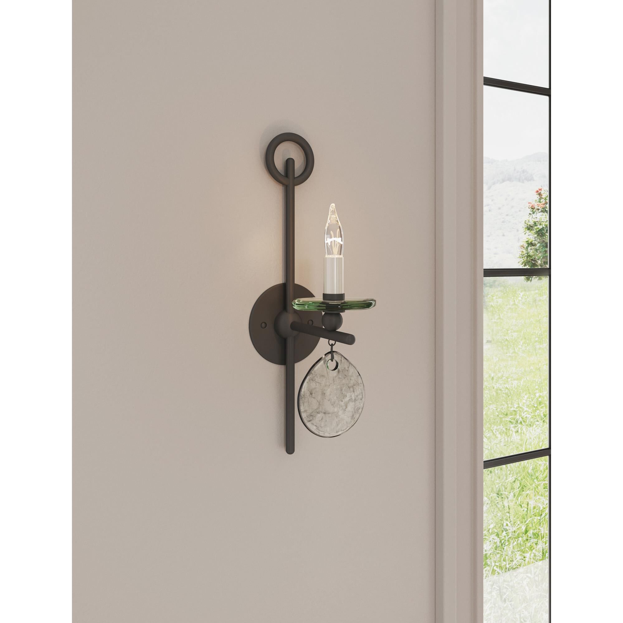 Sethos 17 Inch Wall Sconce by Currey and Company