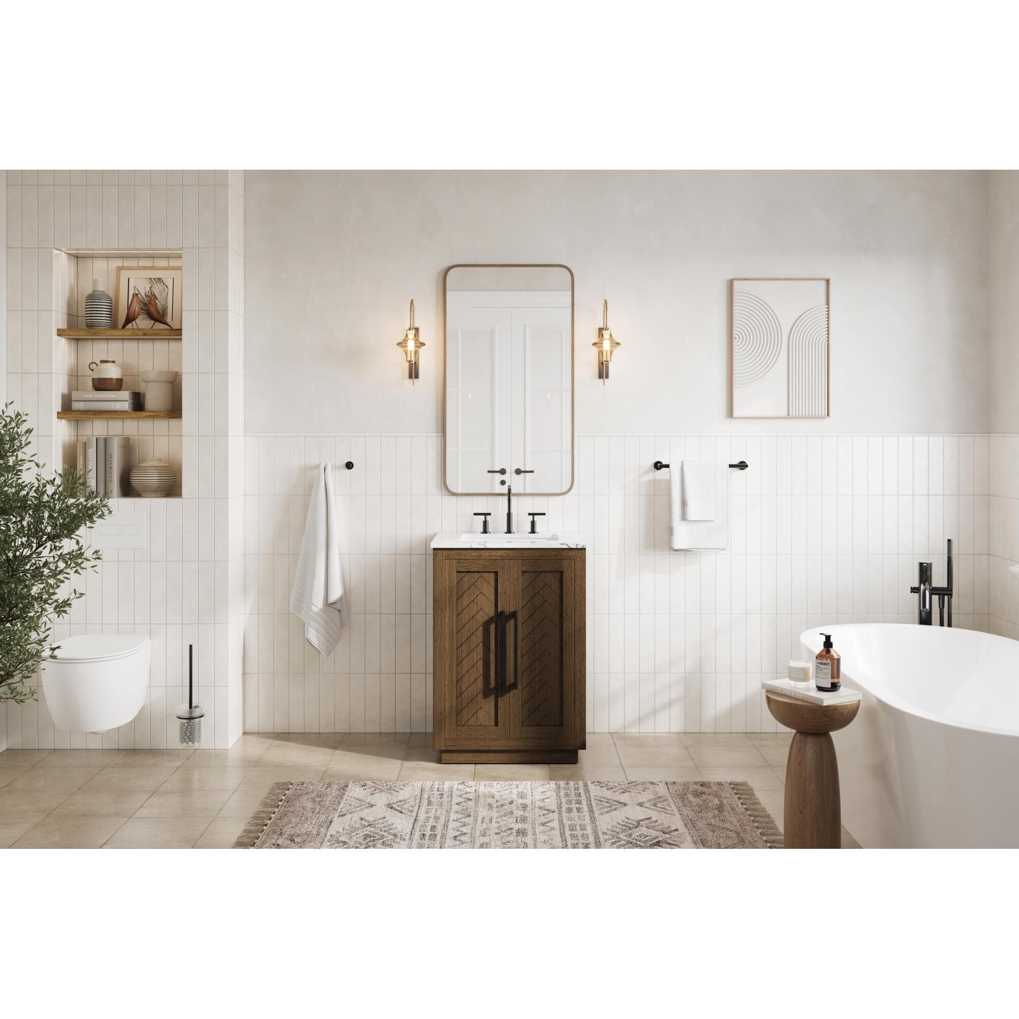 Chase 24 Inch Bath Vanity by Elegant Dcor
