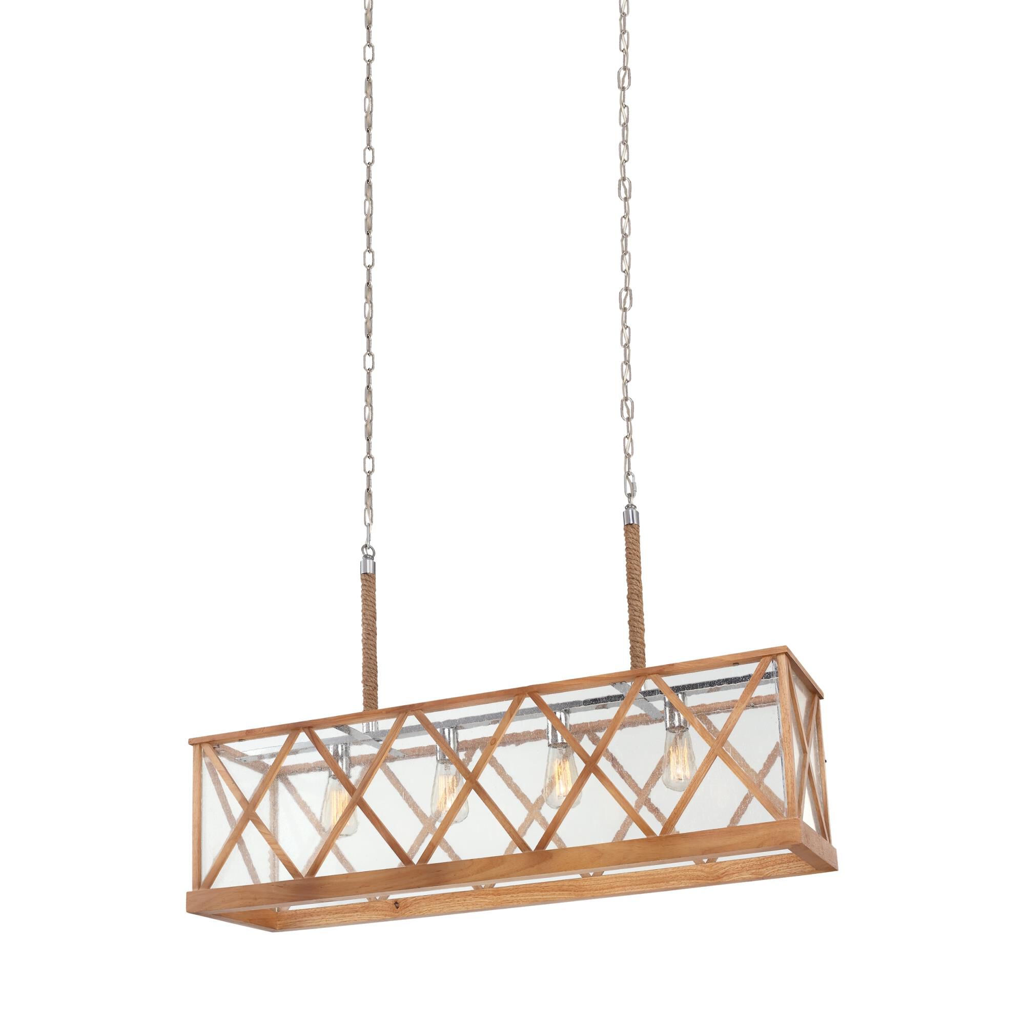 Shown in Natural Oak finish and Brushed Aluminum accent