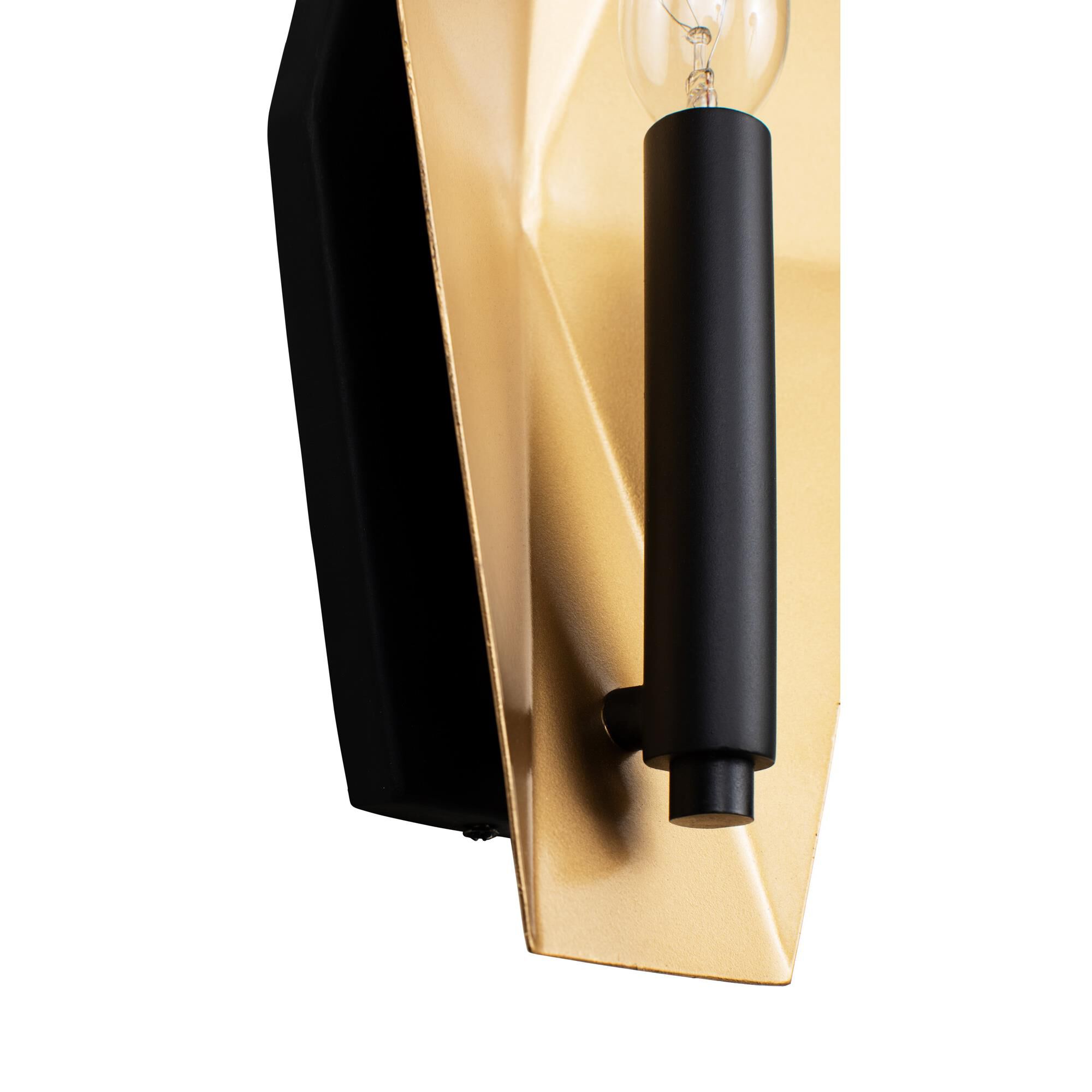 Shown in Black and Gold finish