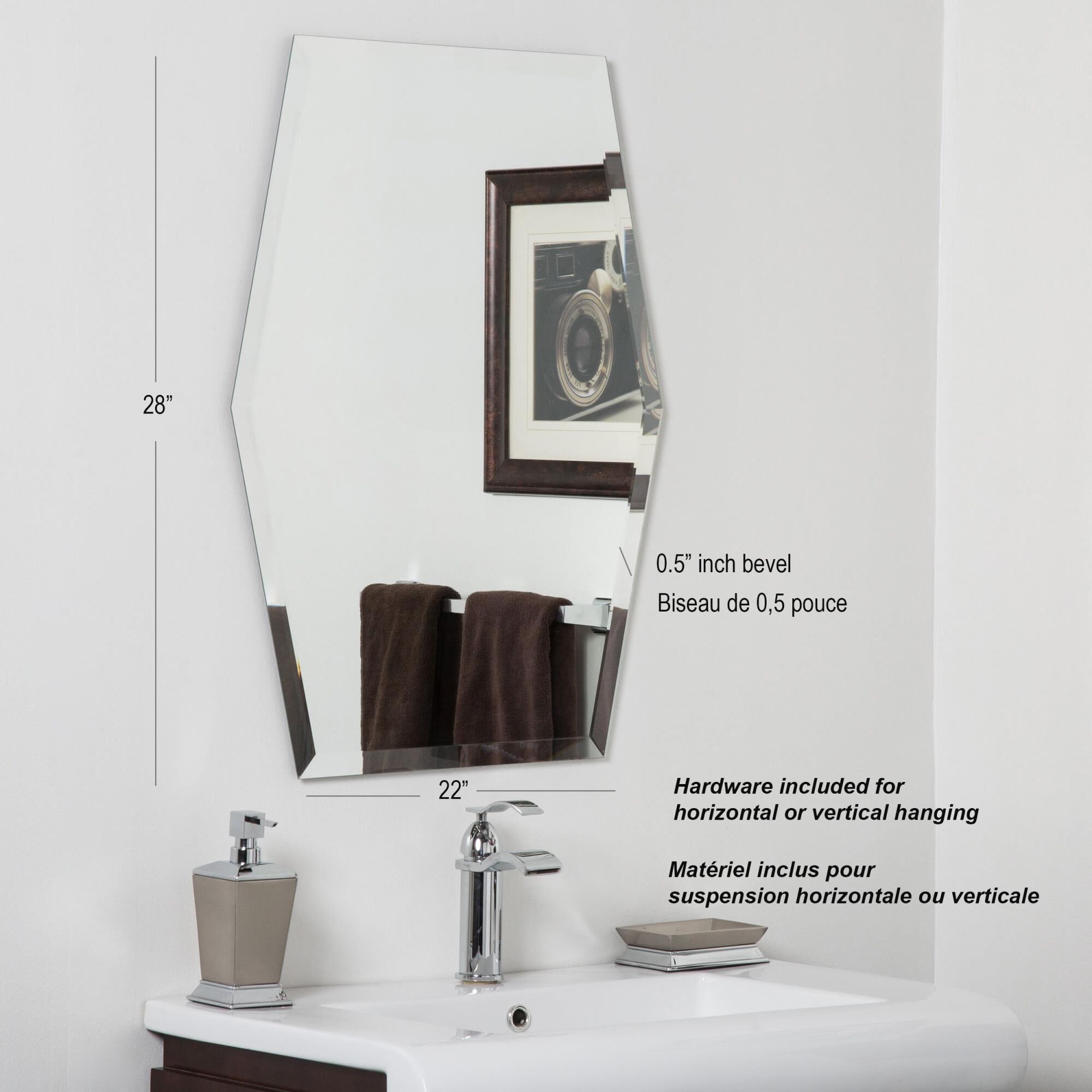 Shown in Mirror finish