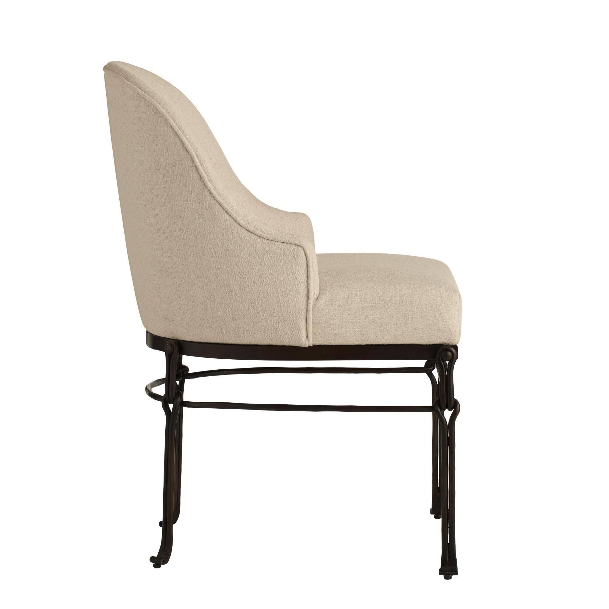 Shown in Oxford White and Blackened Iron finish