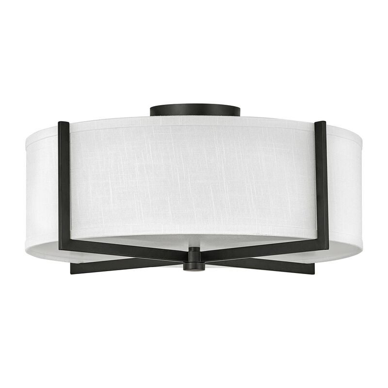 Axis 20 Inch 3 Light Semi Flush Mount by Hinkley