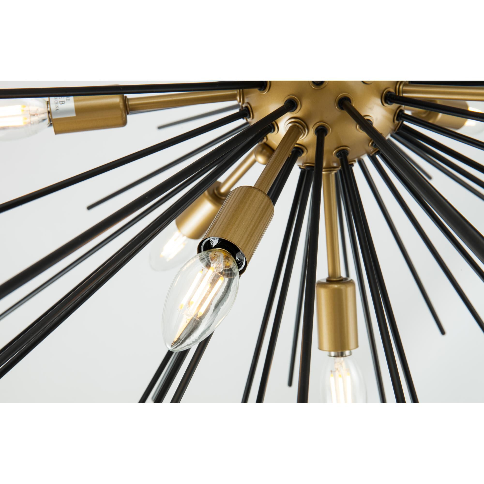 Timber 30 Inch Large Pendant by Elegant Lighting