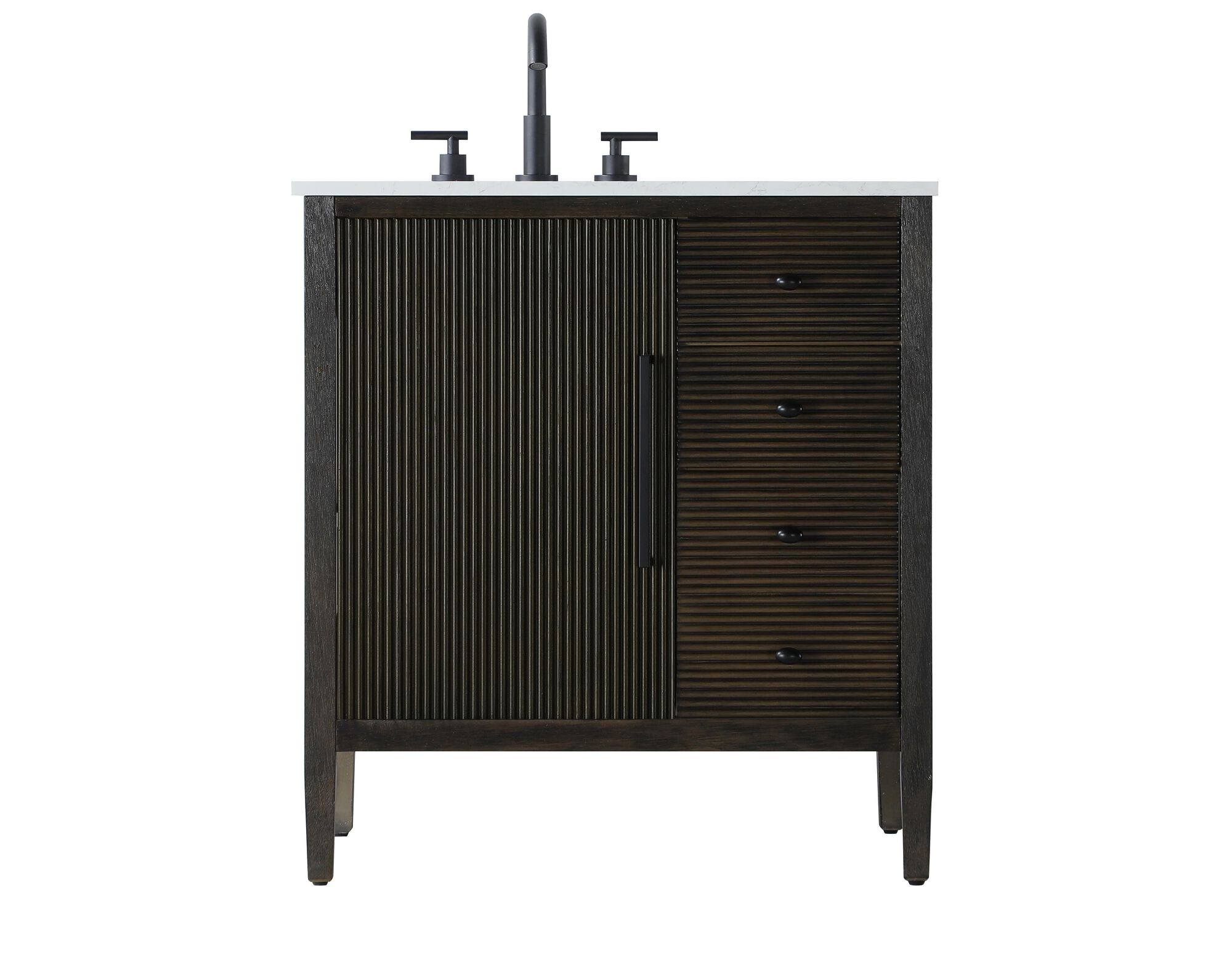 Shown in Chocolate Oak finish