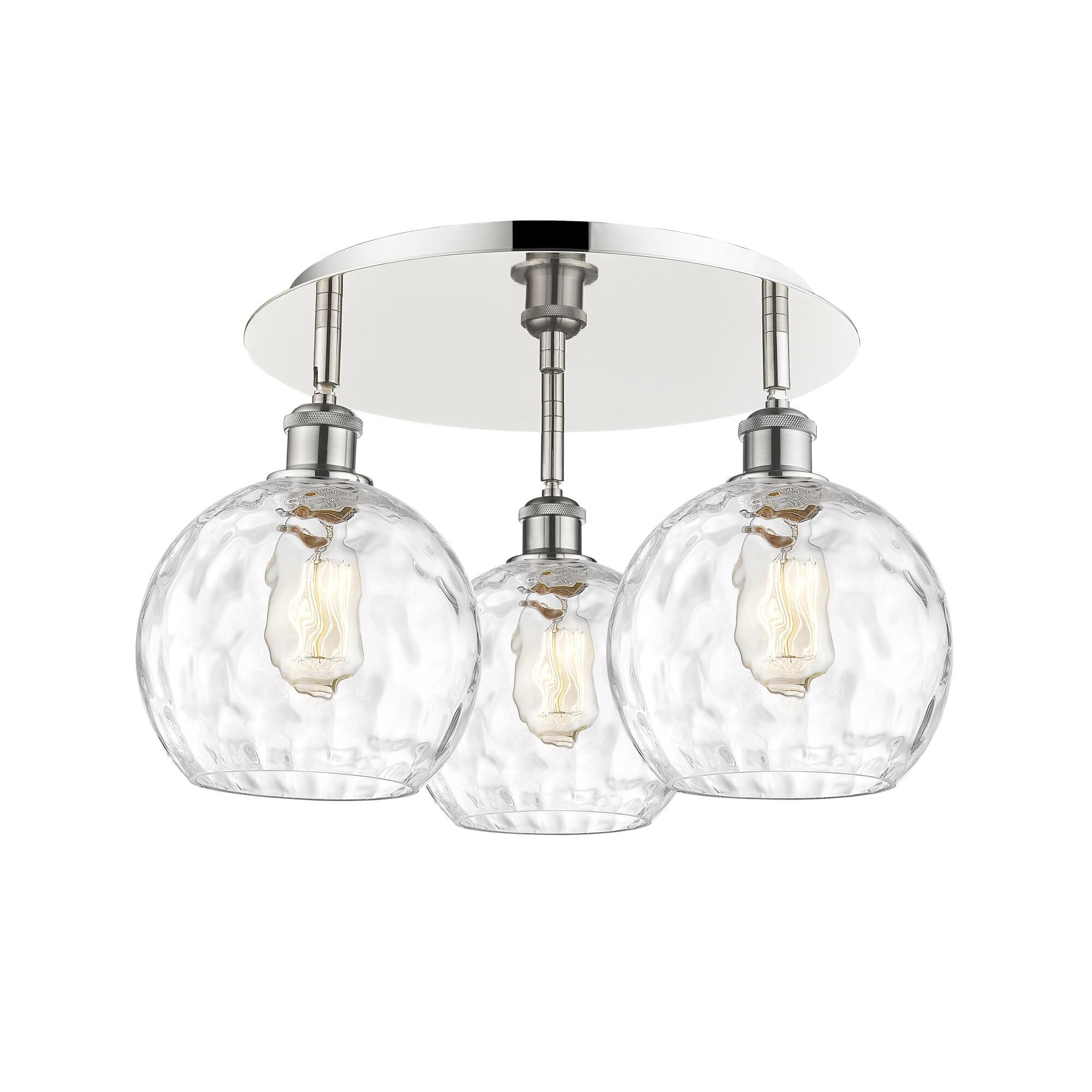 Bruno Marashlian Athens Water Glass 20 Inch Flush Mount by Innovations Lighting