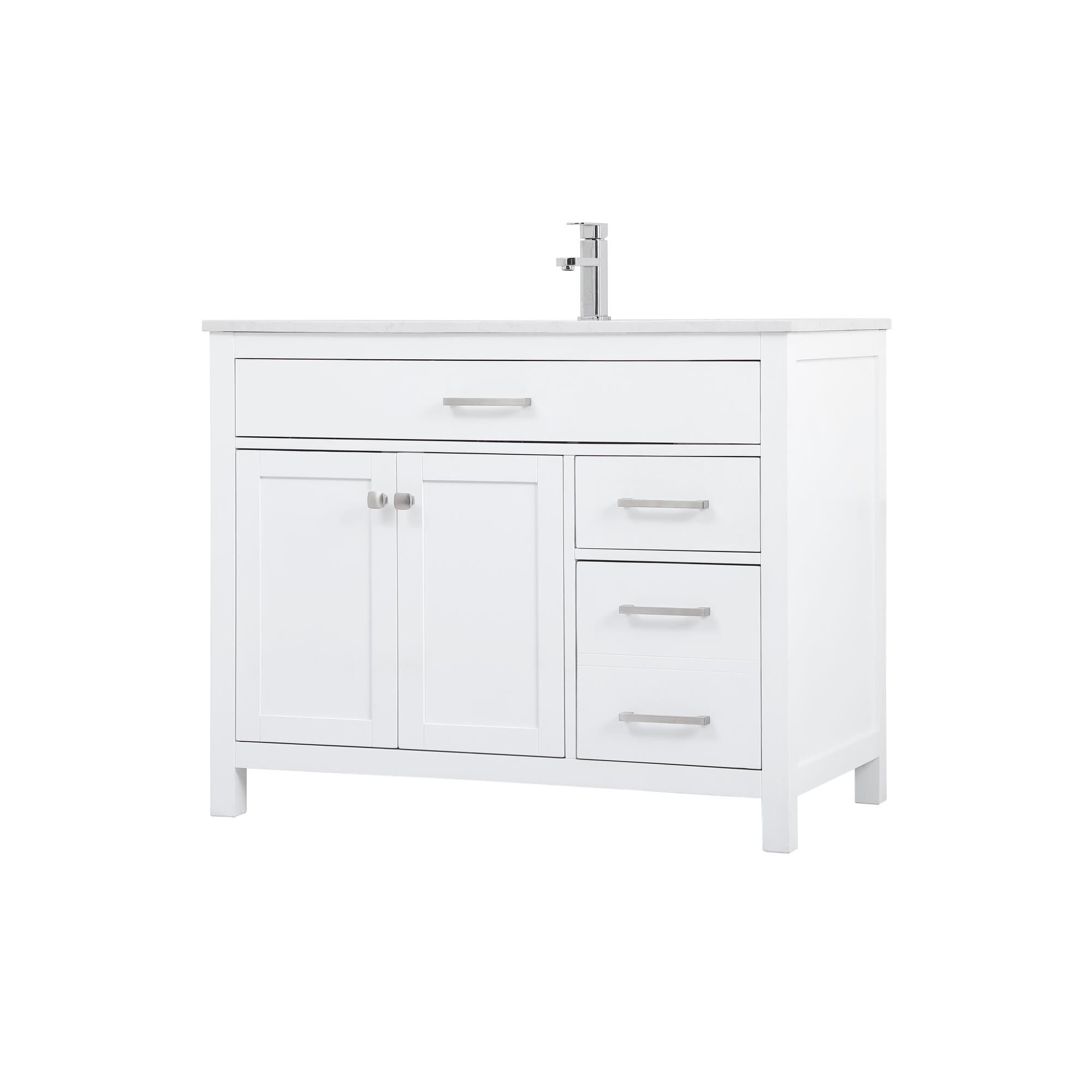Lewis 42 Inch Bath Vanity by Elegant Decor