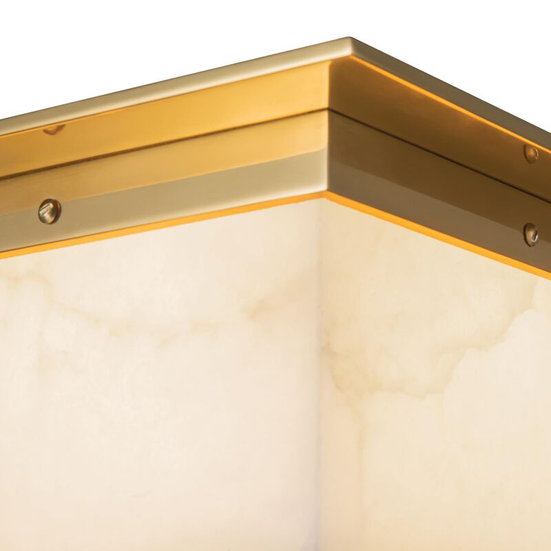 Jason Koharik Mineral 11 Inch 2 Light Flush Mount by Alora Lighting