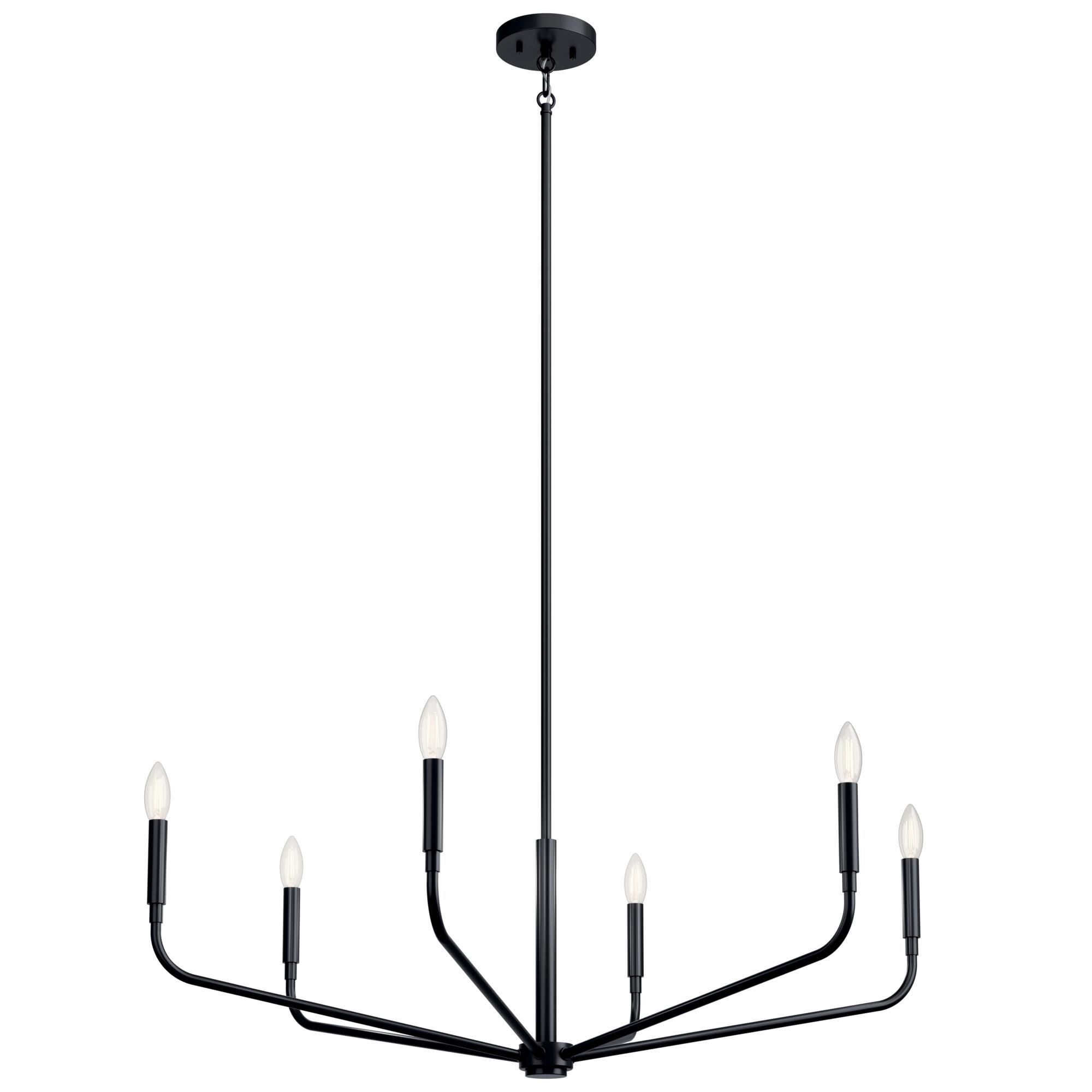 Shown in Black finish