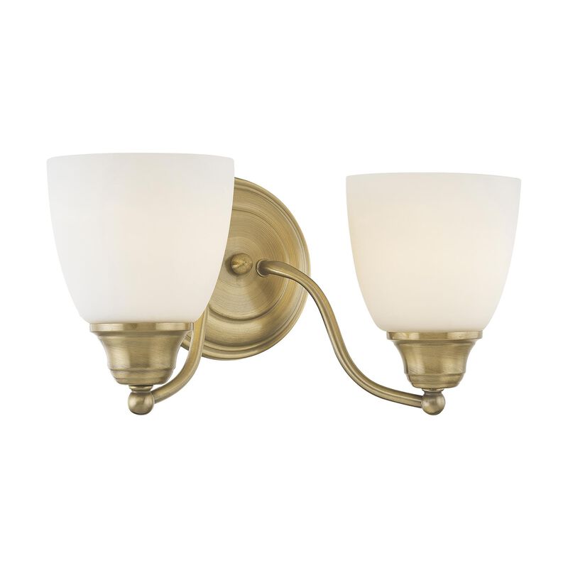 Somerville 15 Inch 2 Light Bath Vanity Light by Livex Lighting