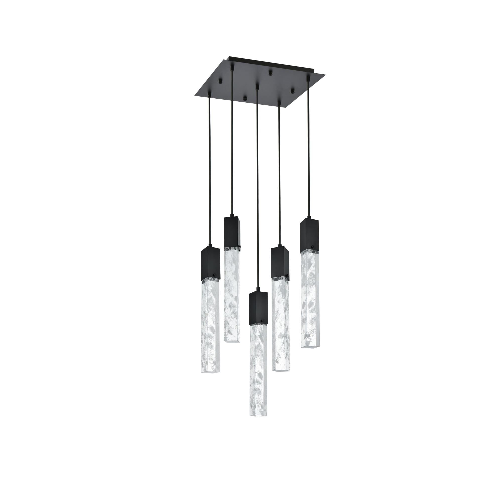 Aurora 16 Inch Multi Light Pendant by Elegant Lighting