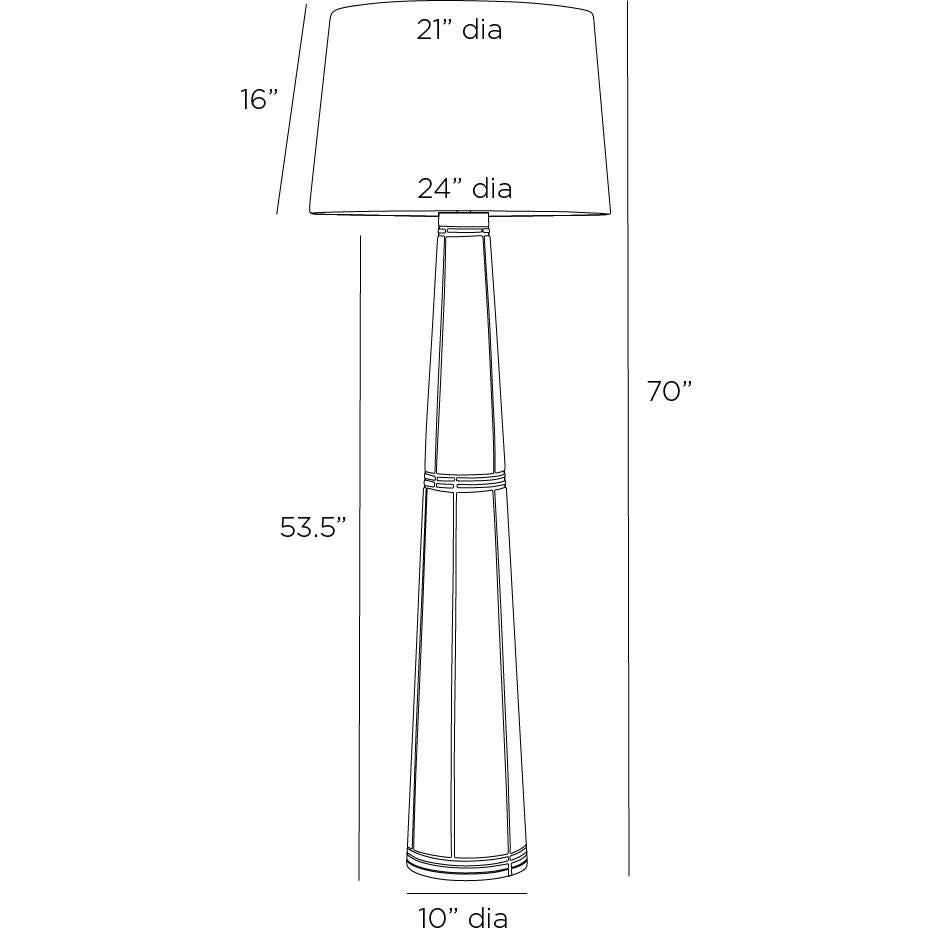 Elmhurst 70 Inch Floor Lamp by Arteriors Home