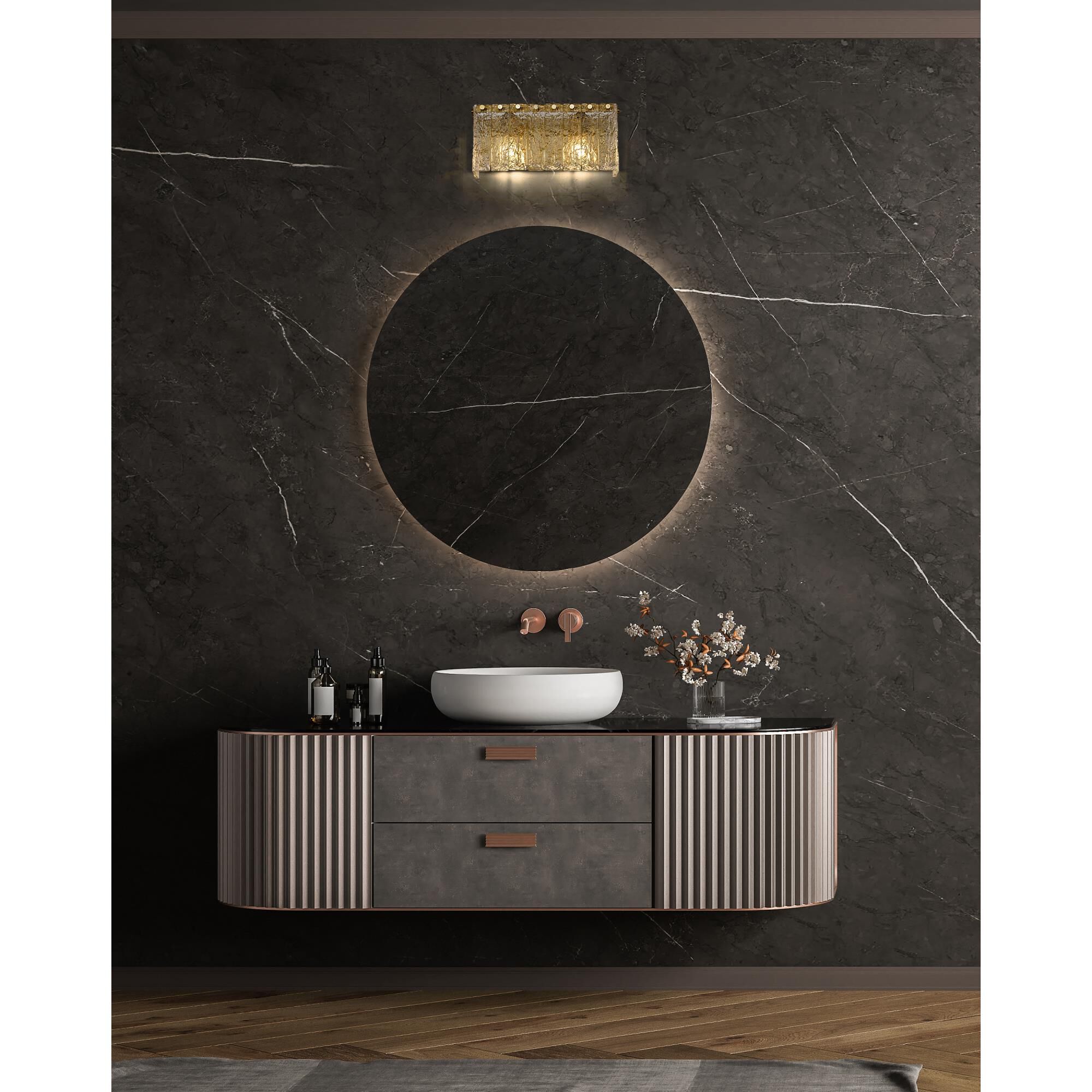 Glacier 15 Inch Bath Vanity Light by Z Lite