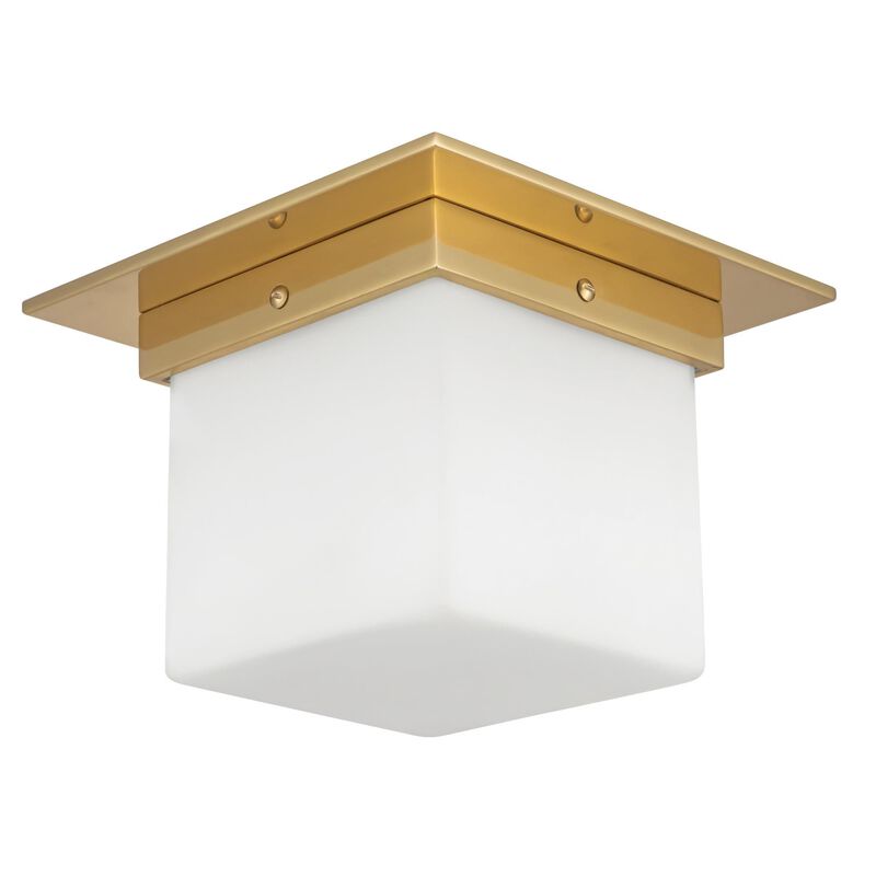 Jason Koharik Mineral 8 Inch Flush Mount by Alora Lighting