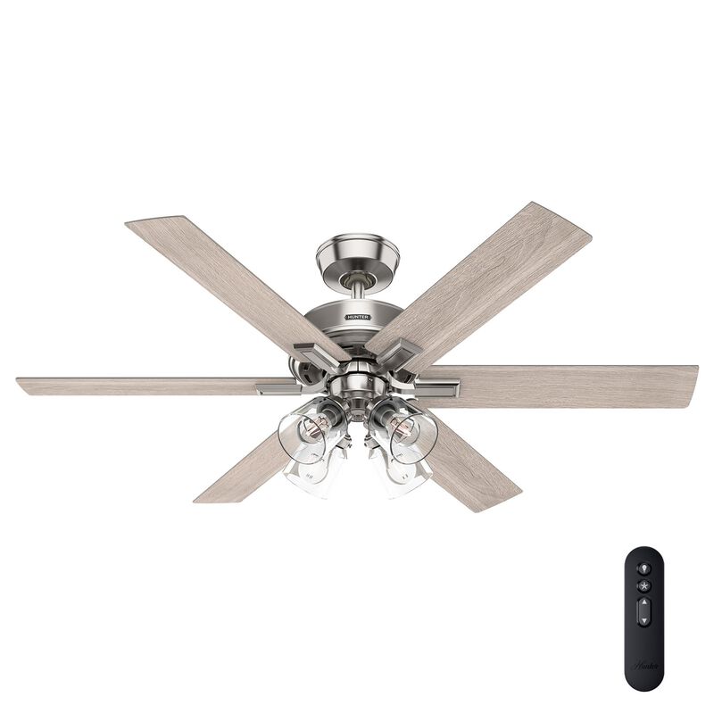 Fonthill 52 Inch Ceiling Fan with Light Kit by Hunter Fan