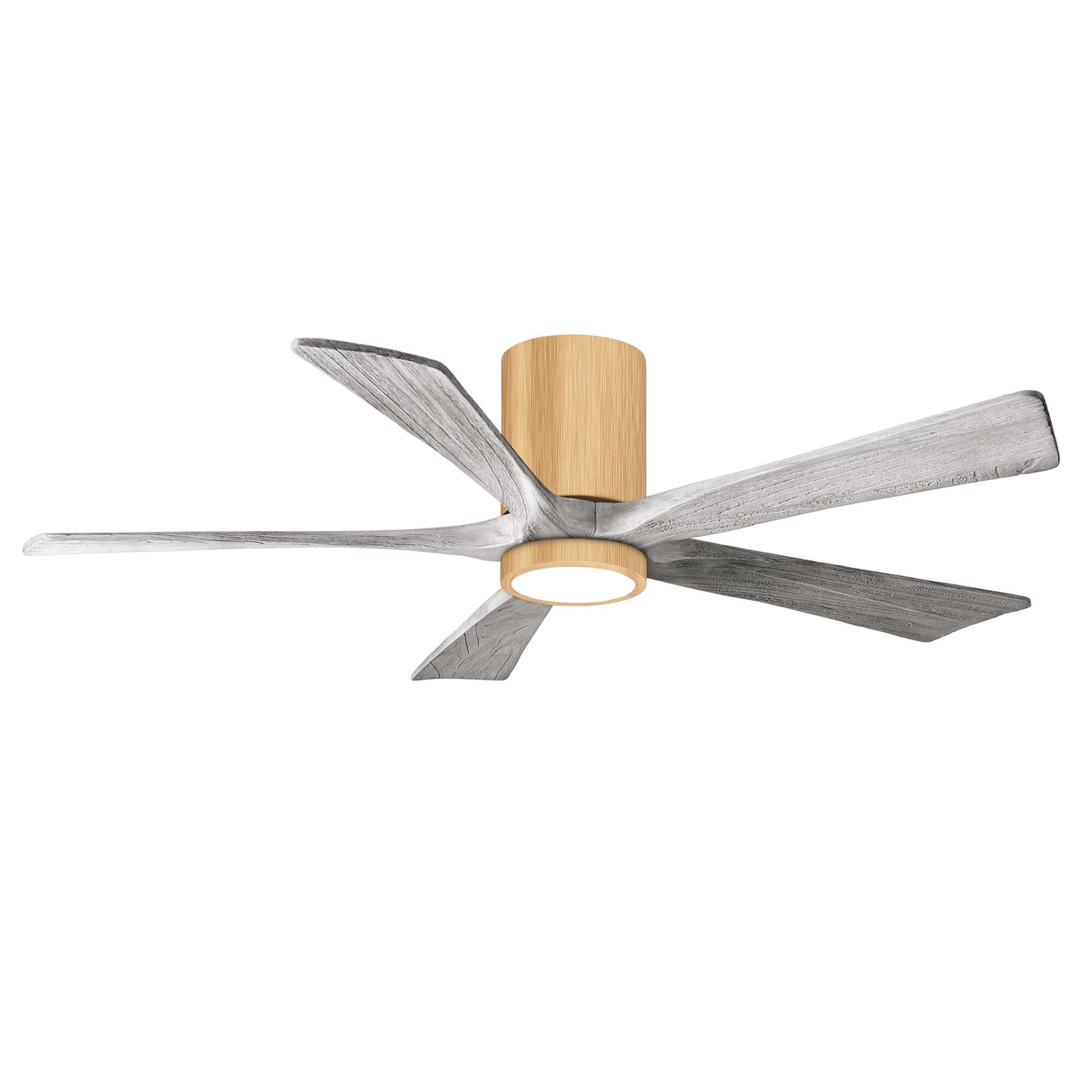 Irene 52 Inch Flush Mount Fan with Light Kit by Matthews Fan Company