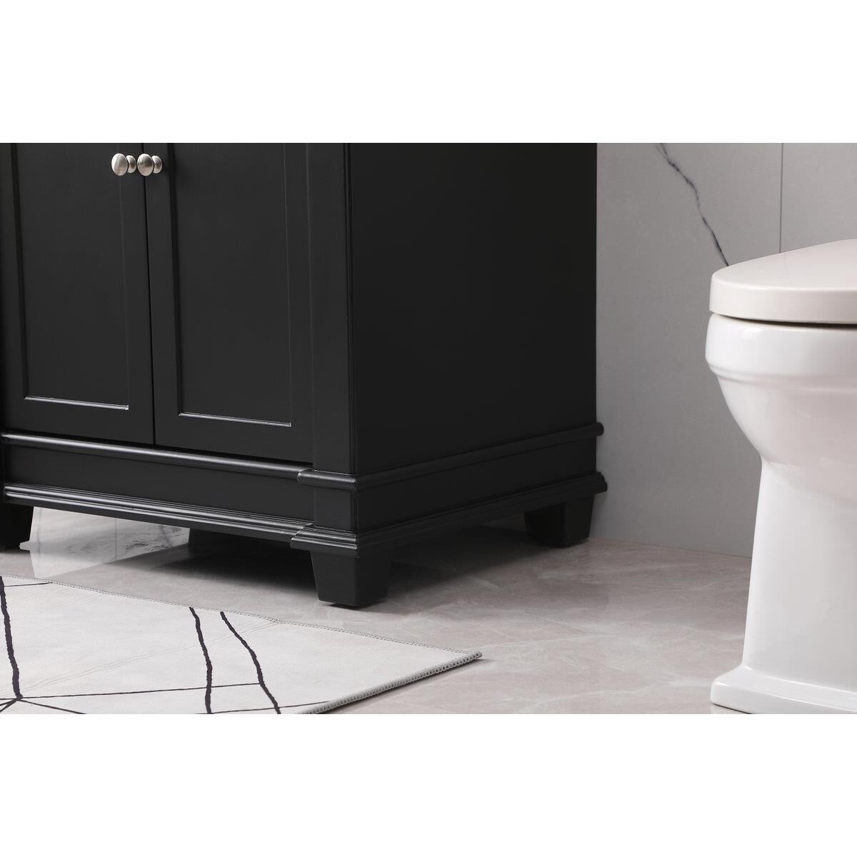 Shown in Black finish