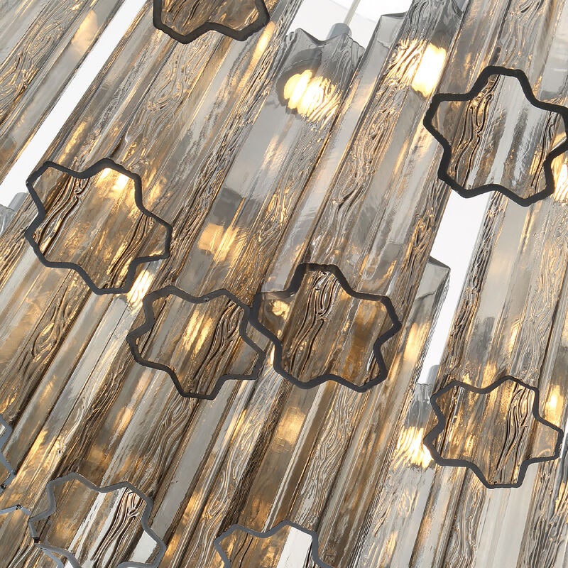 Addis 36 Inch Multi Light Pendant by Crystorama
