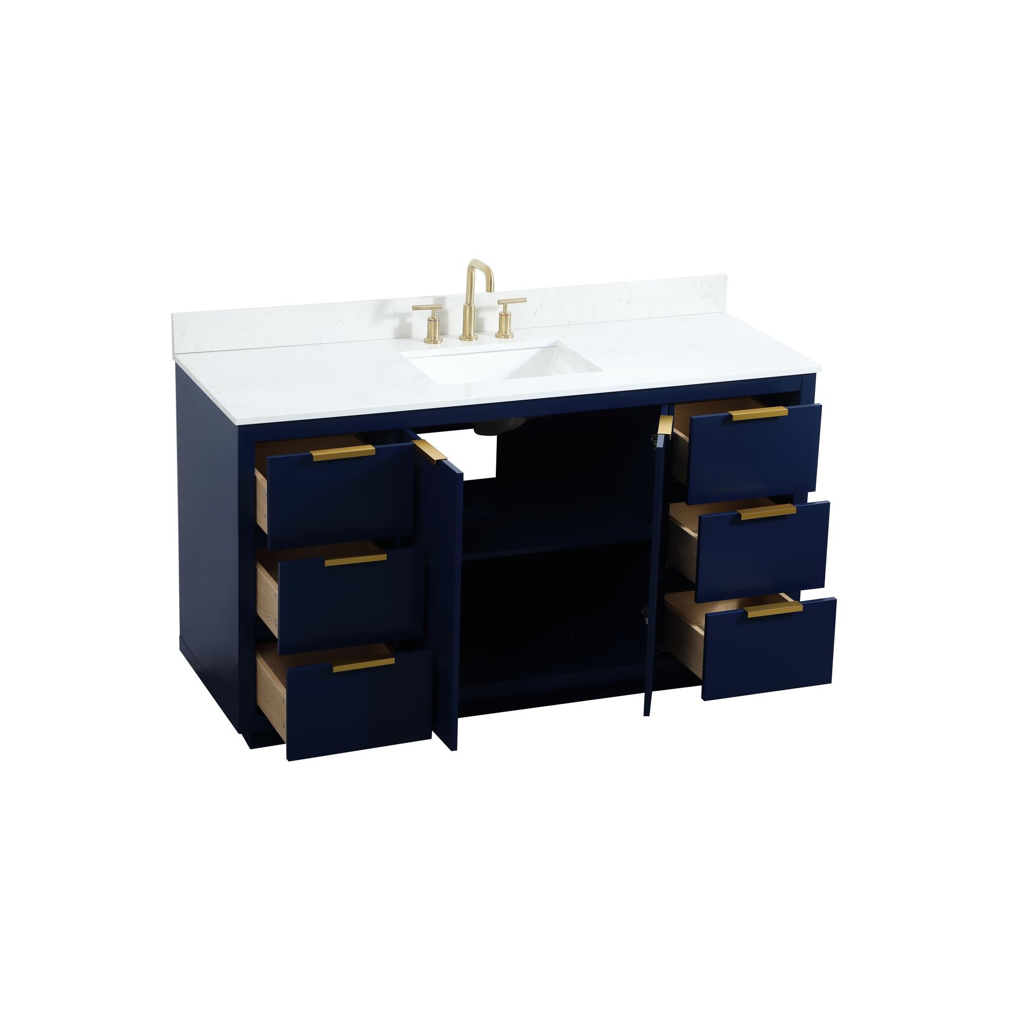 Blake 60 Inch Bath Vanity by Elegant Decor