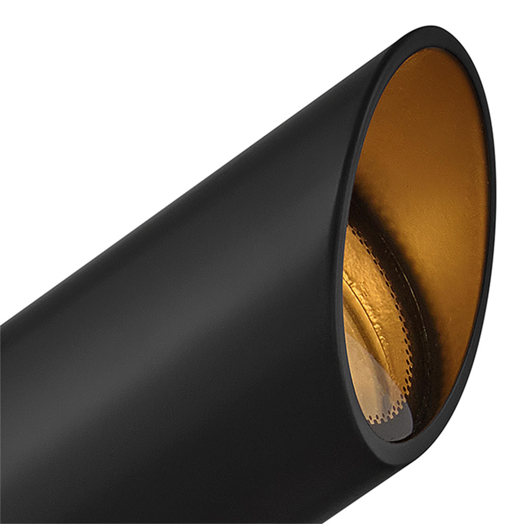 Shown in Satin Black finish and Clear Lens glass