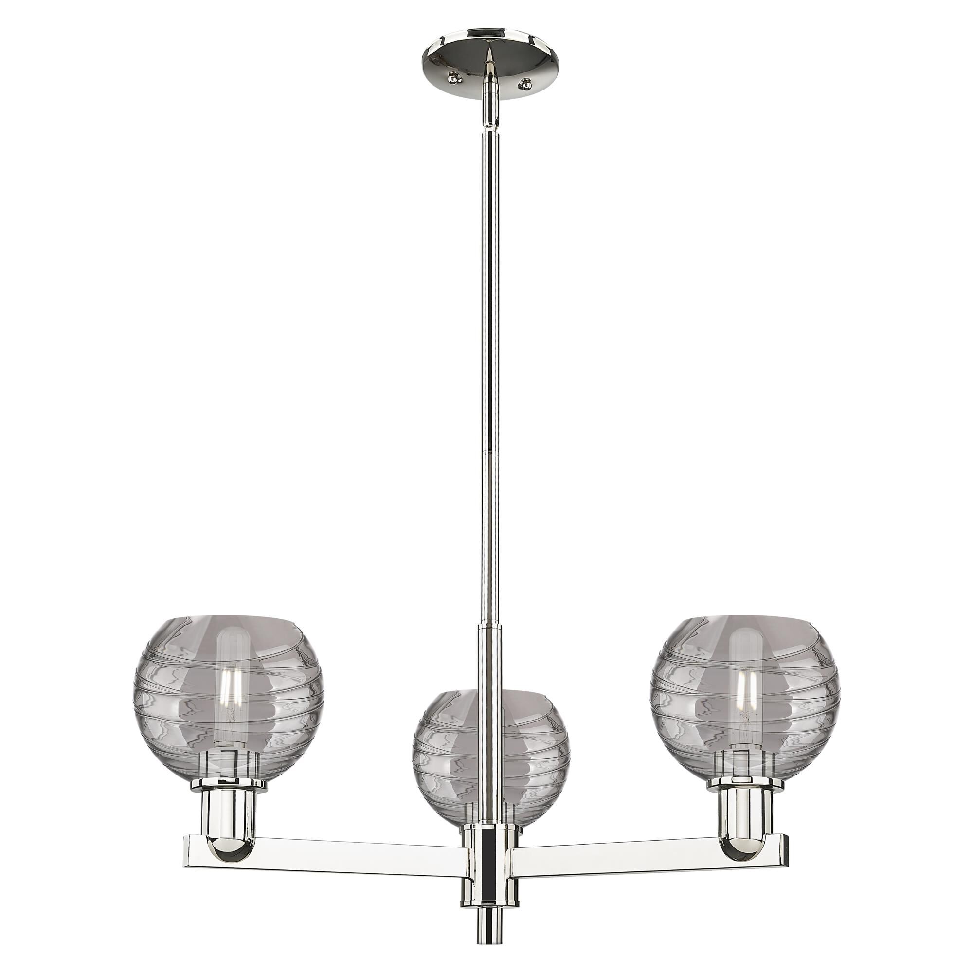 Bruno Marashlian Athens Deco Swirl 18 Inch Mini Chandelier by Innovations Lighting