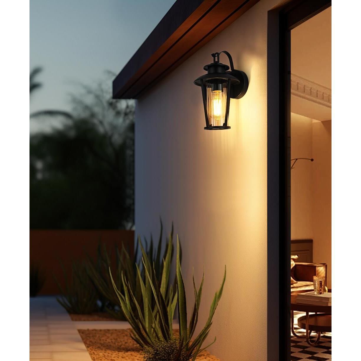 Wensley 7 Inch Outdoor Wall Light by Elegant Lighting