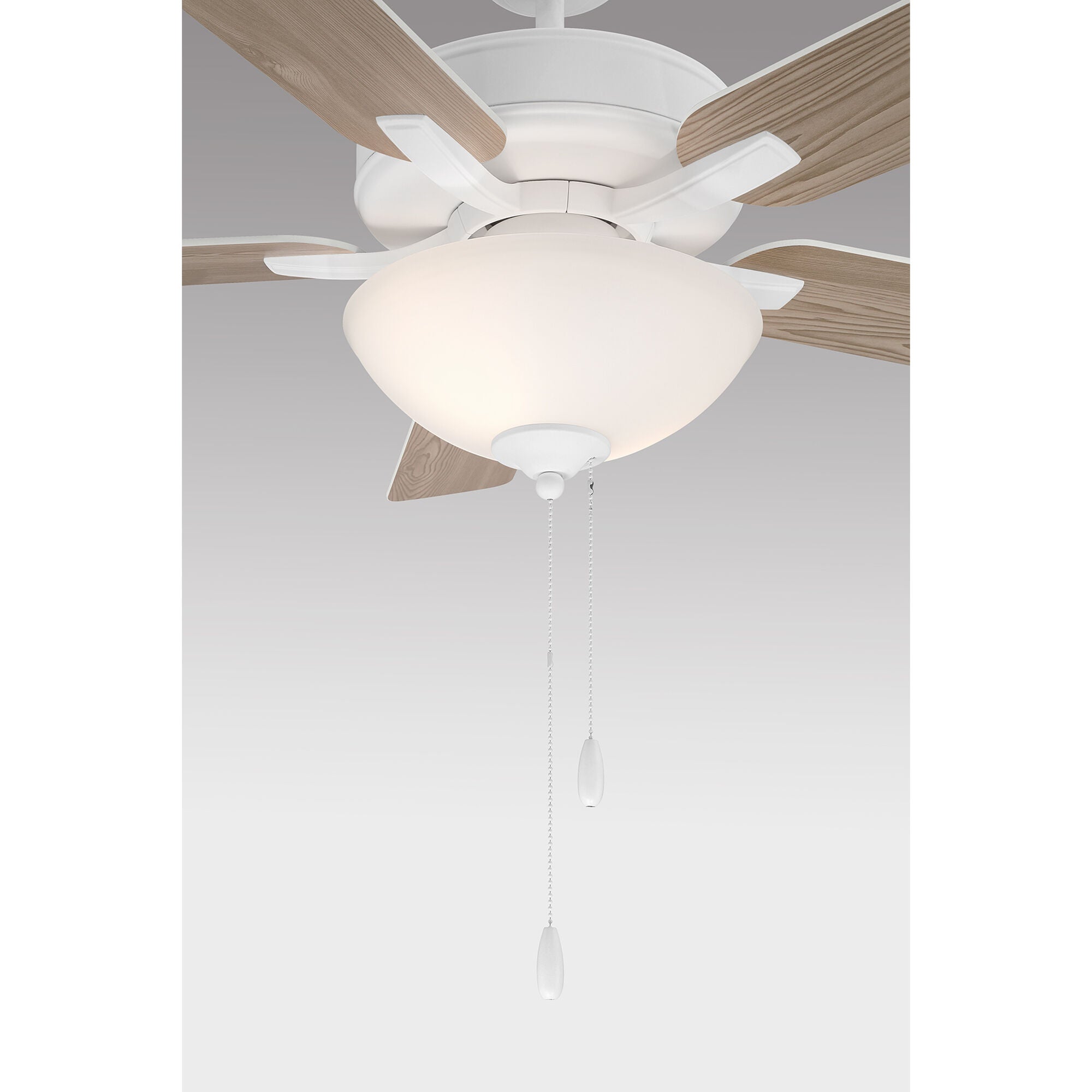 52 Inch Ceiling Fan with Light Kit,