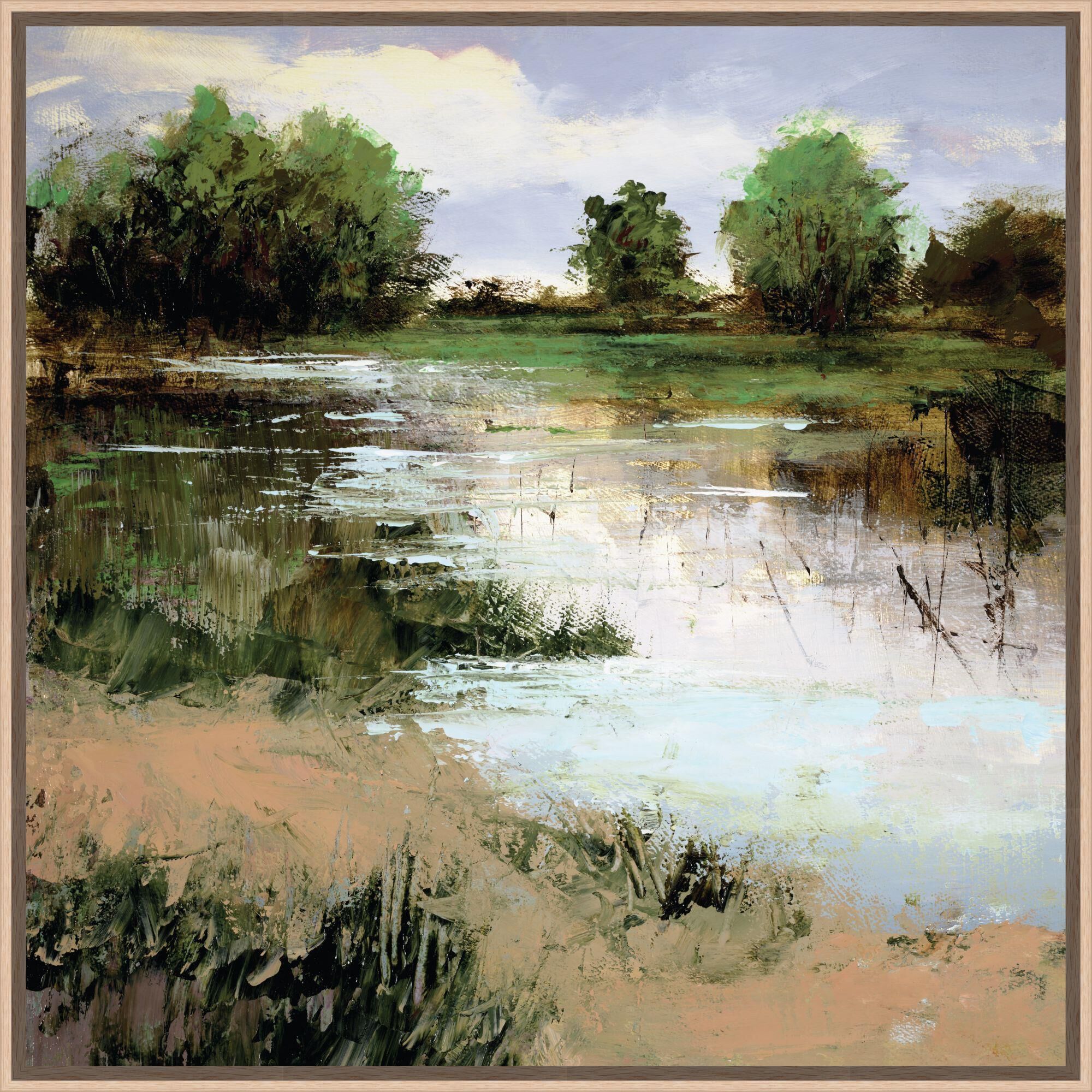 Studio L57 Impressions Meandering Mornings Print by LEVEL57