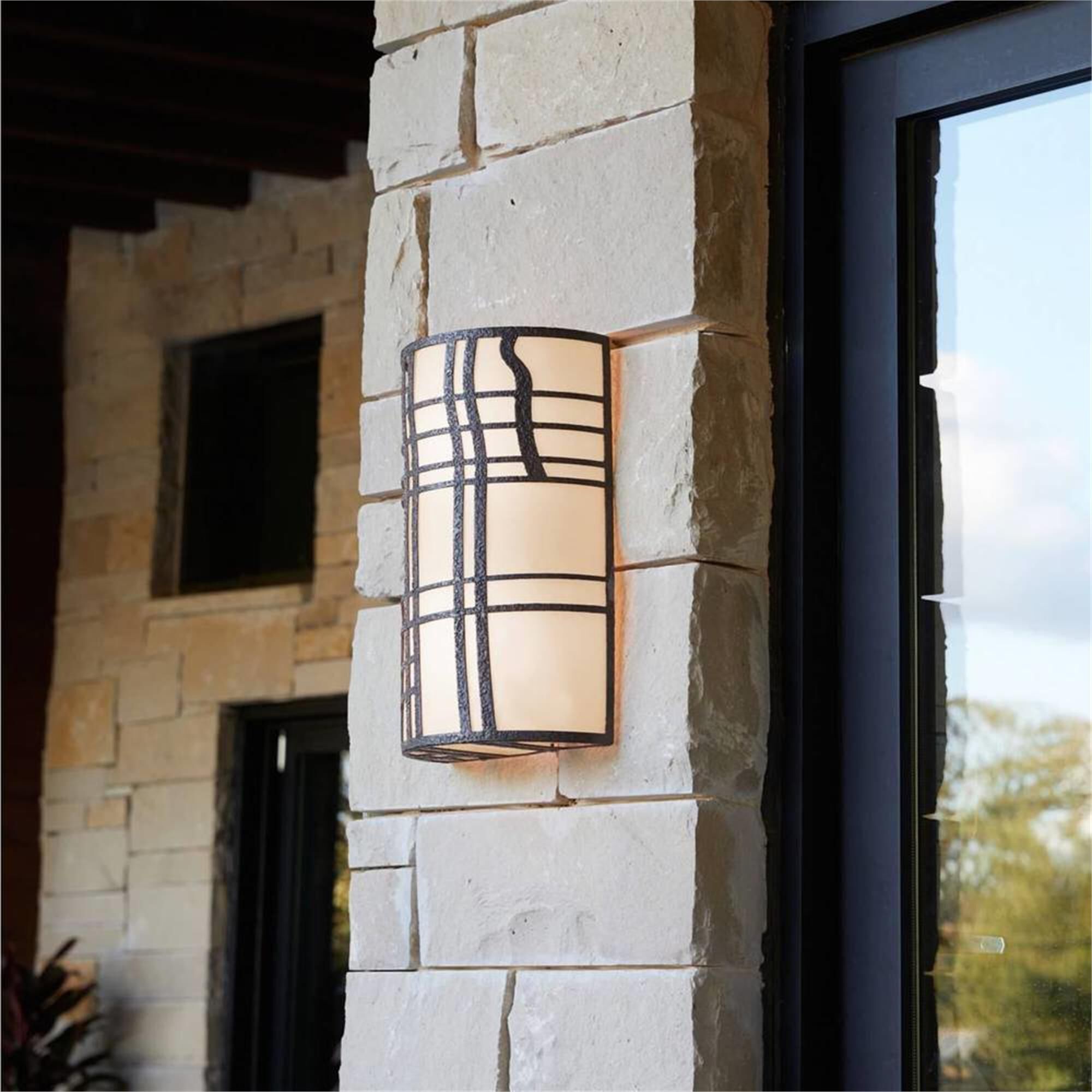 Elmwood 16 Inch Outdoor Wall Lamp by Arteriors Home