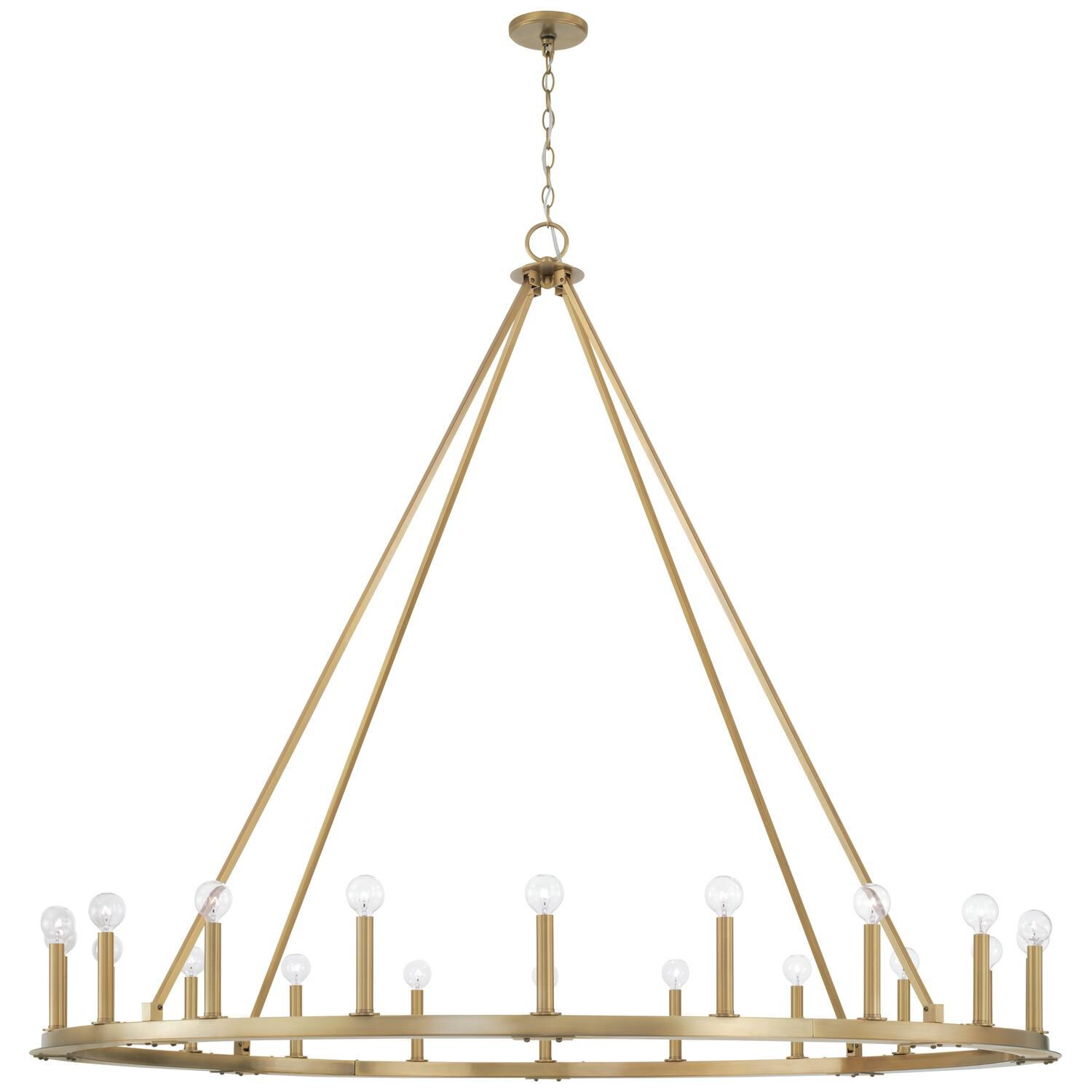 Pearson 60 Inch 20 Light Chandelier by Capital Lighting Fixture Company