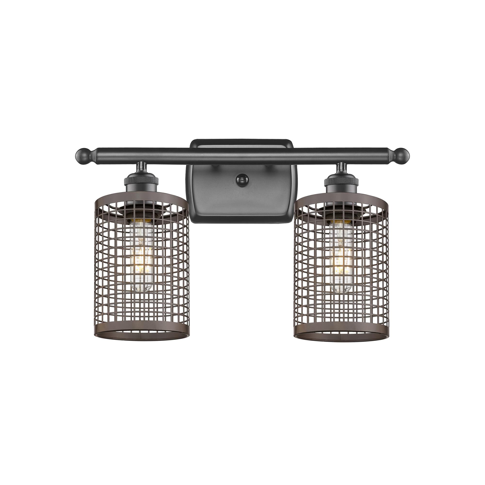 Shown in Oil Rubbed Bronze finish and Oil Rubbed Bronze shade