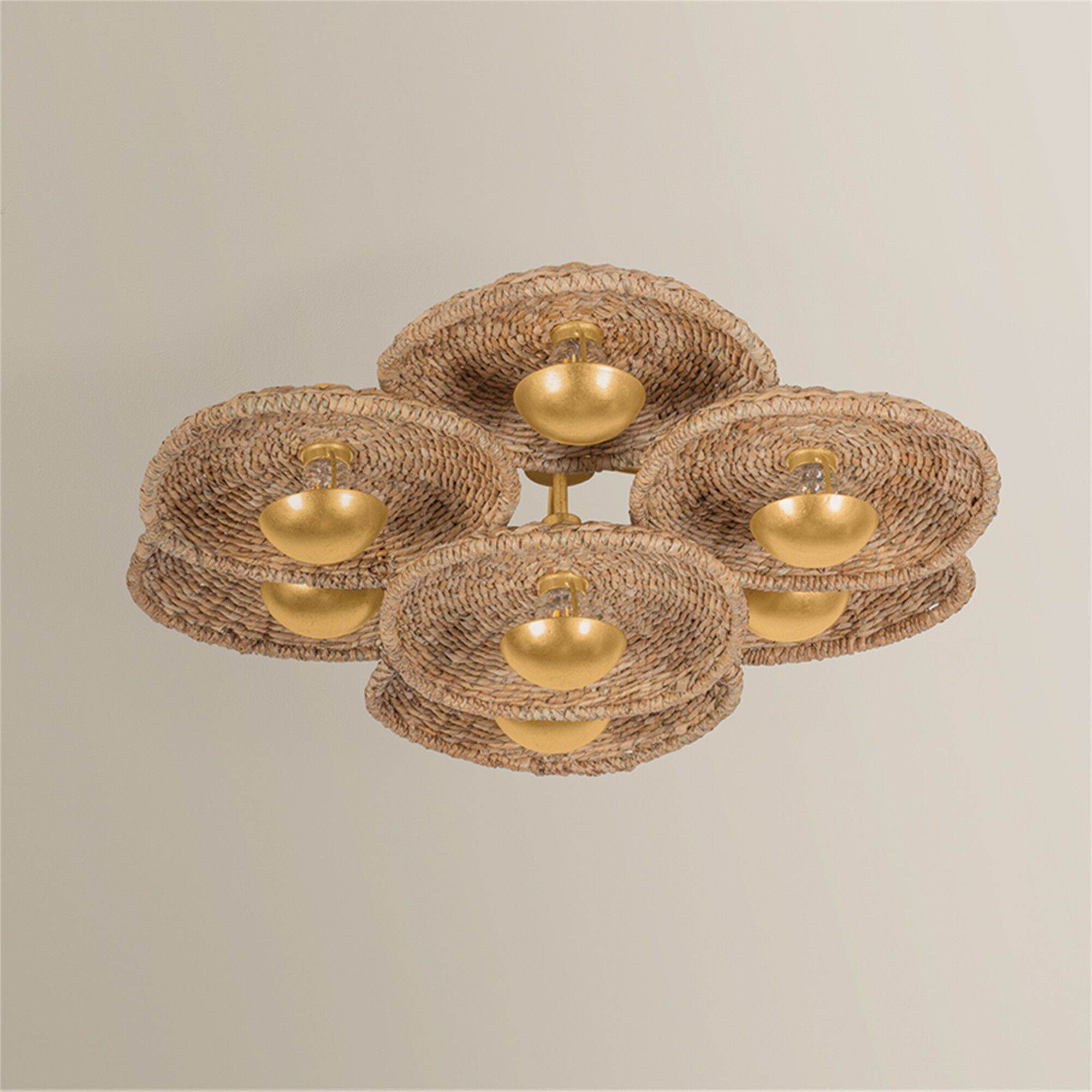 Colline 26 Inch Semi Flush Mount,