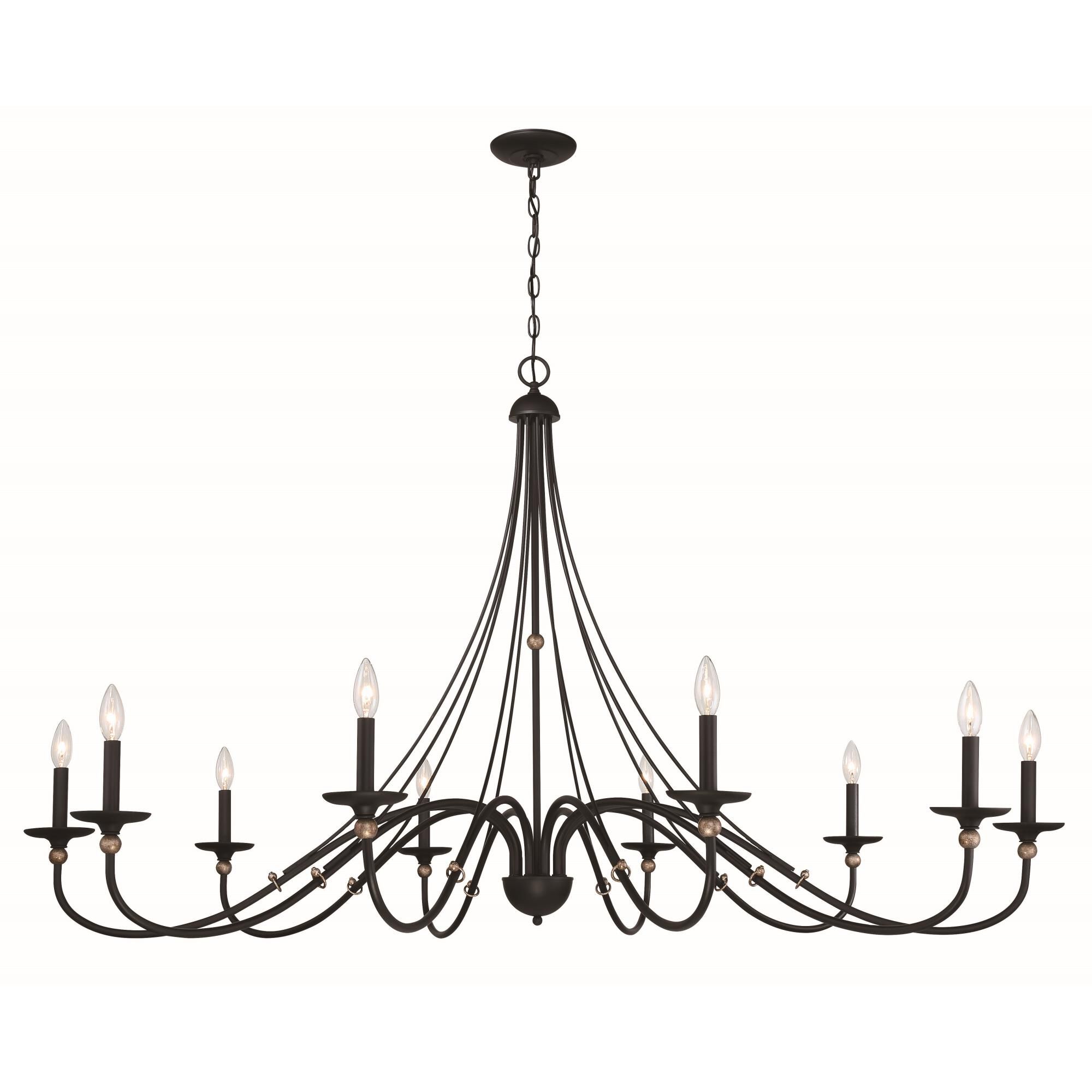 Westchester County 60 Inch 10 Light Chandelier by Minka Lavery